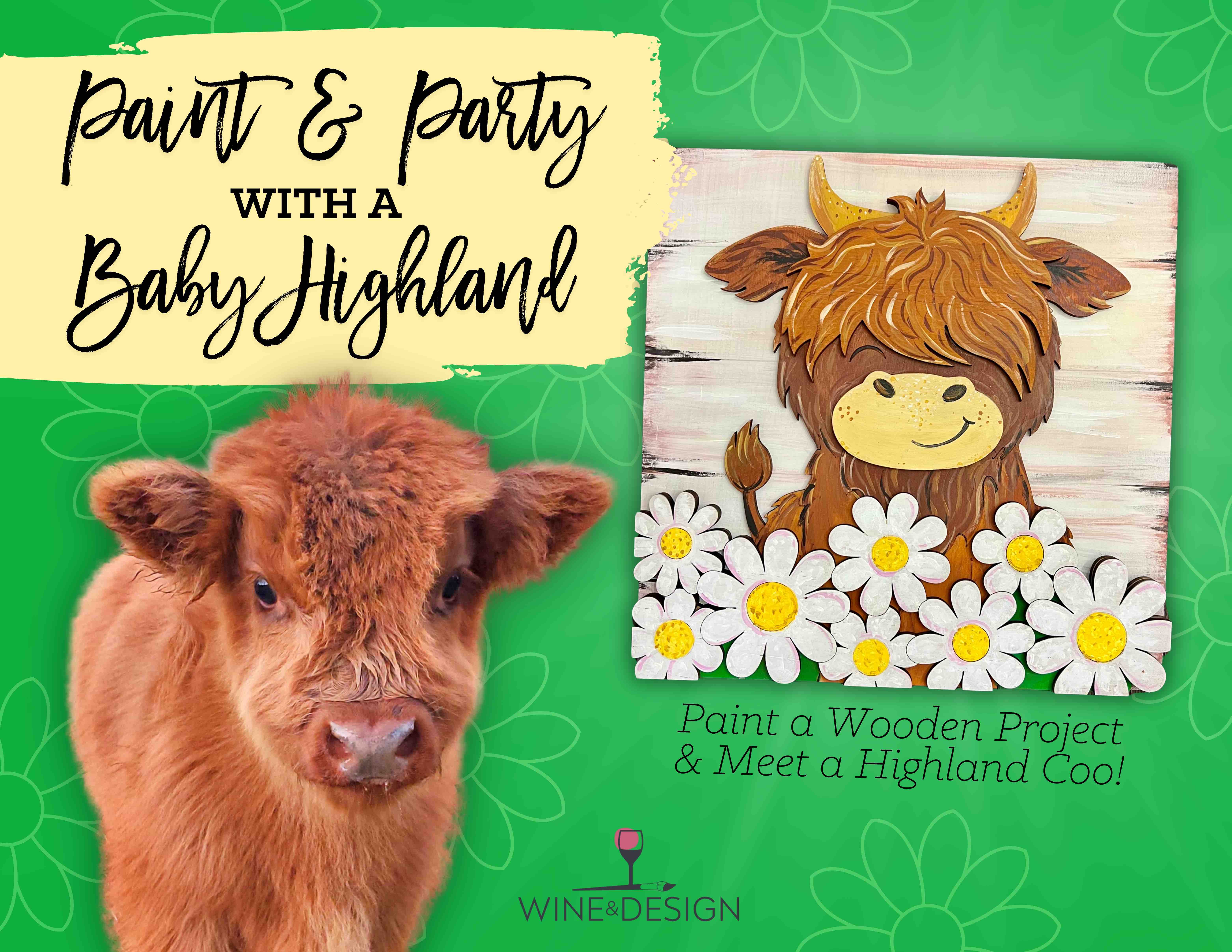 SOLD OUT! Paint & Party with a Baby Highland
