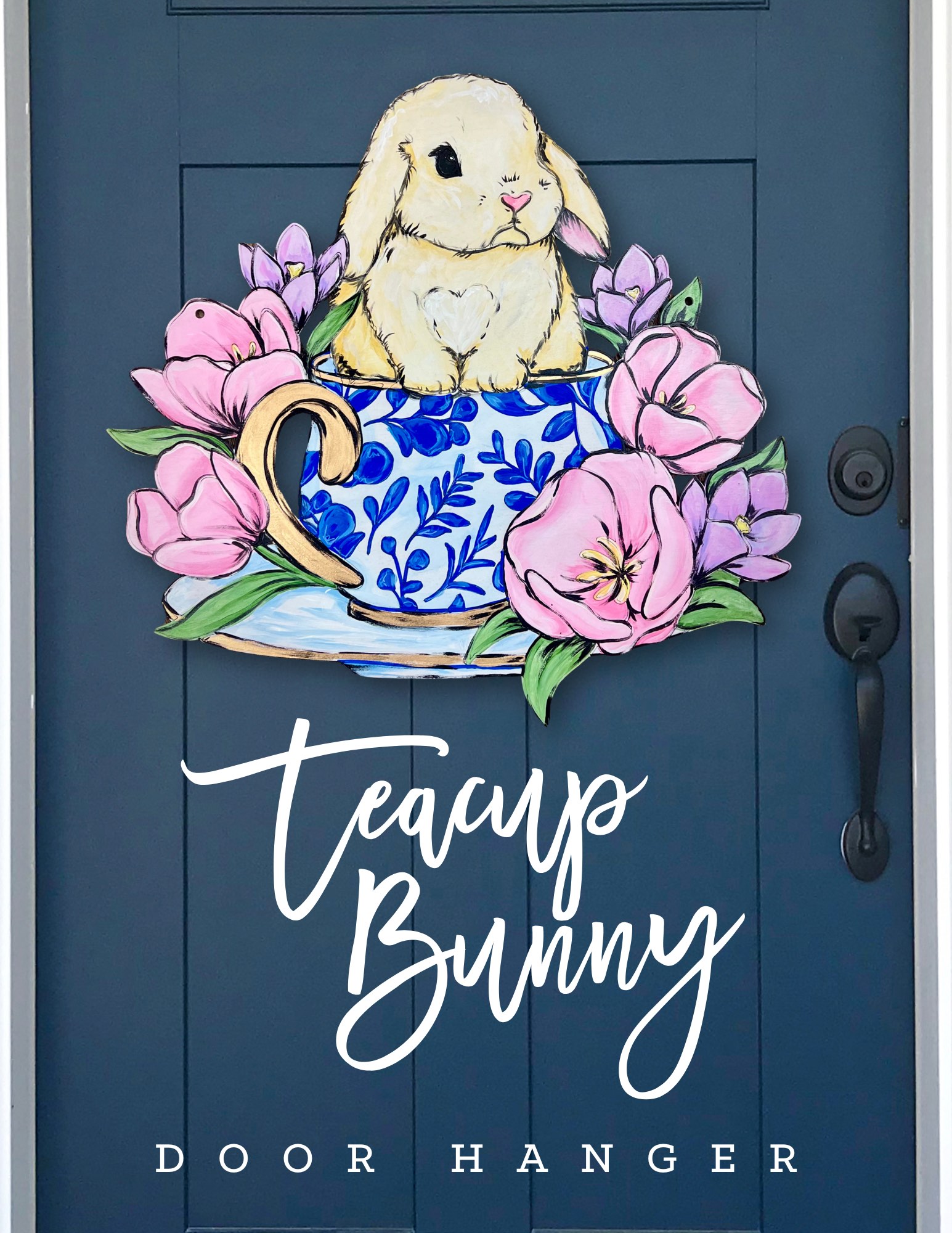 Teacup Bunny Door Hanger Workshop