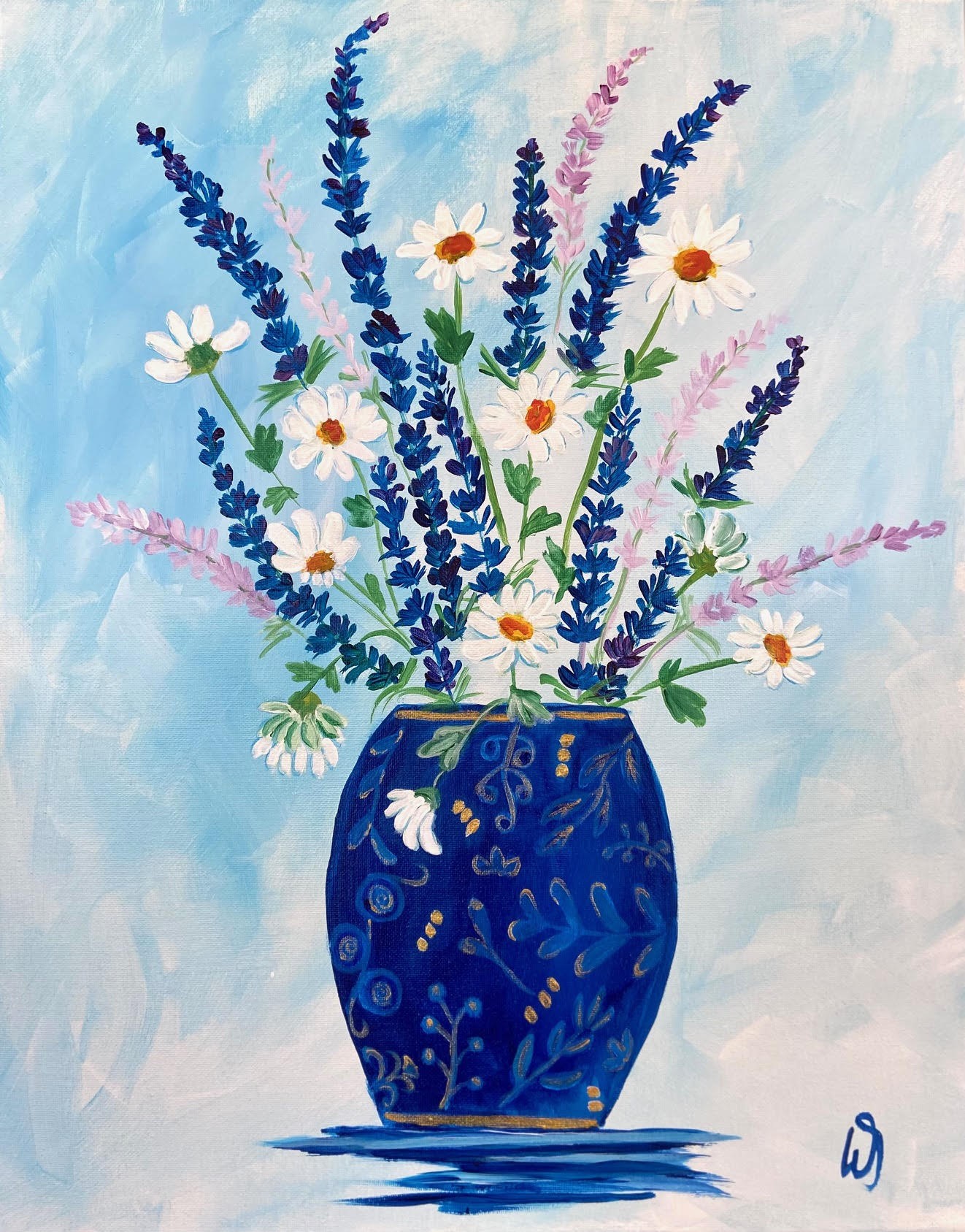 NEW! Lavender and Daisies