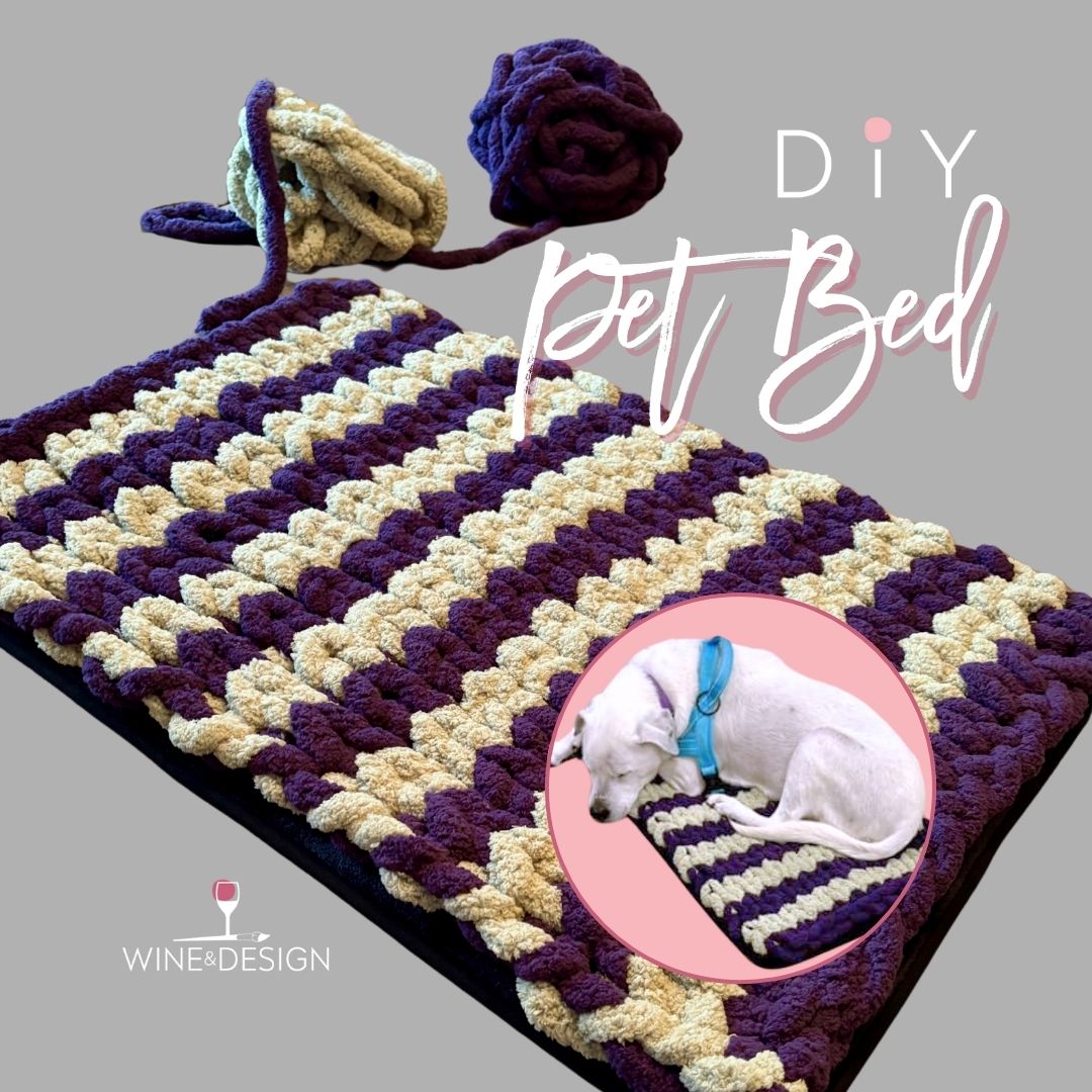Chunky Blanket Workshop!  - Pet Bed - Paint & Sip Event