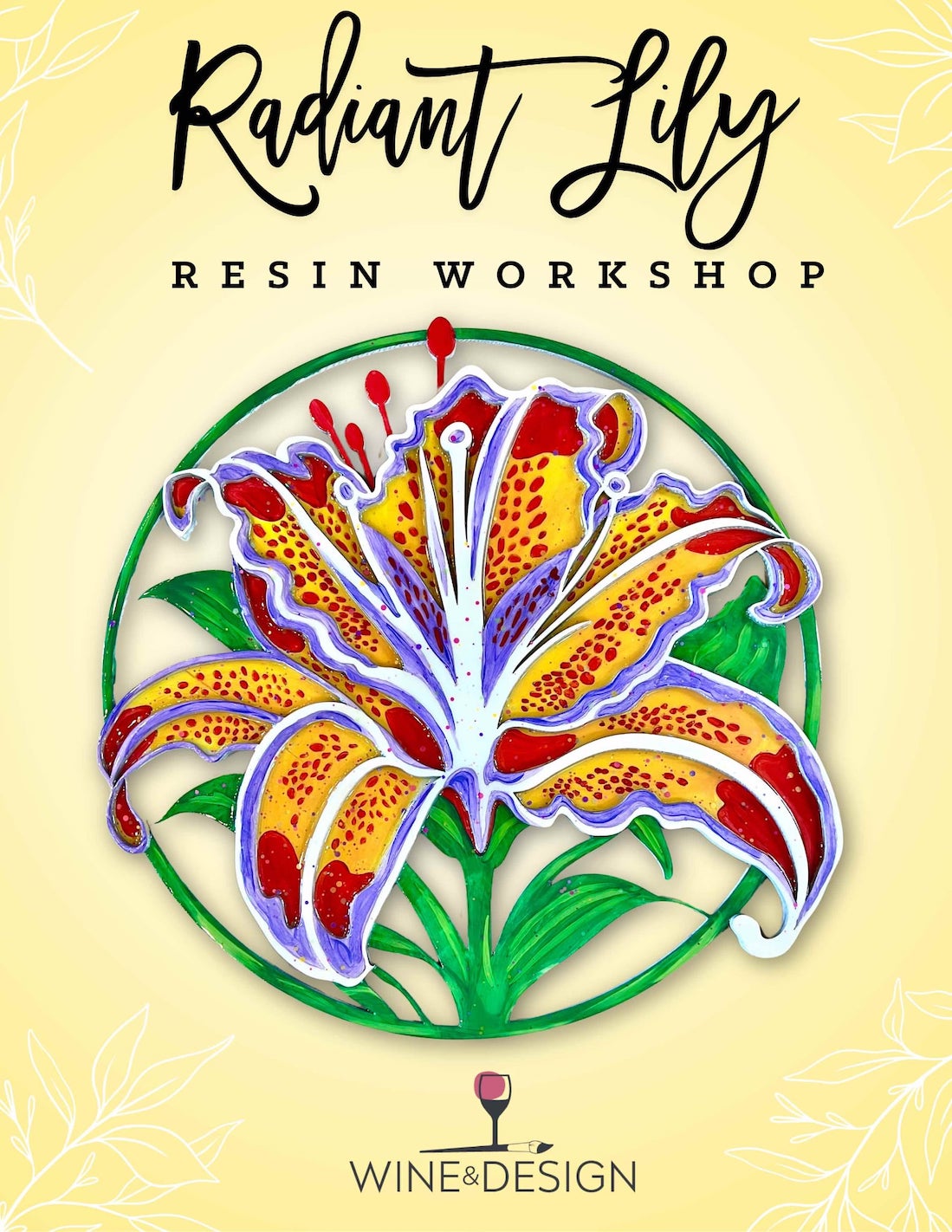 Radiant Lily Resin Workshop
