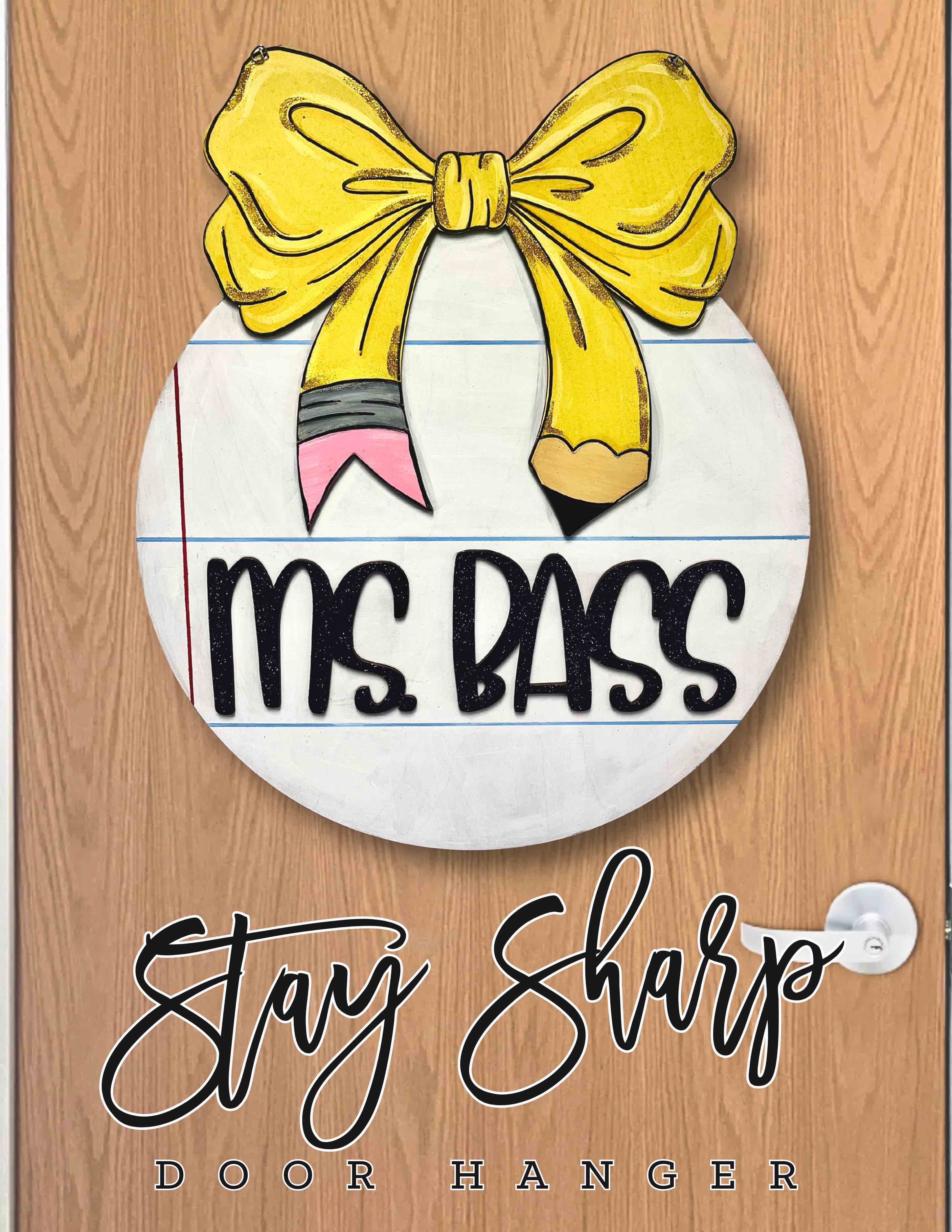 BACK TO SCHOOL Teacher Door Hangers!