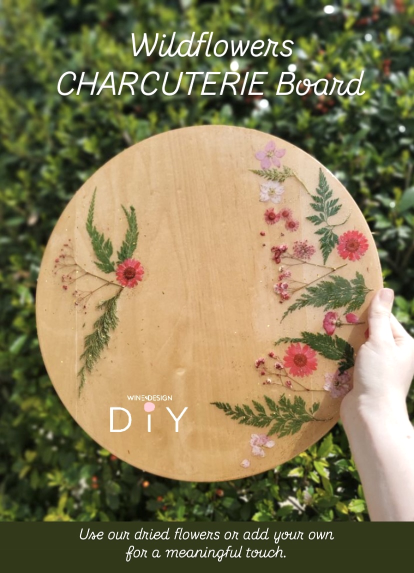 NEW Dried Wildflower Charcuterie Board | Workshop