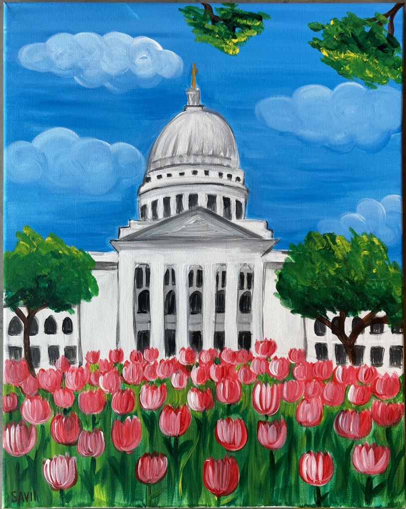WI Capitol Tulips!! 