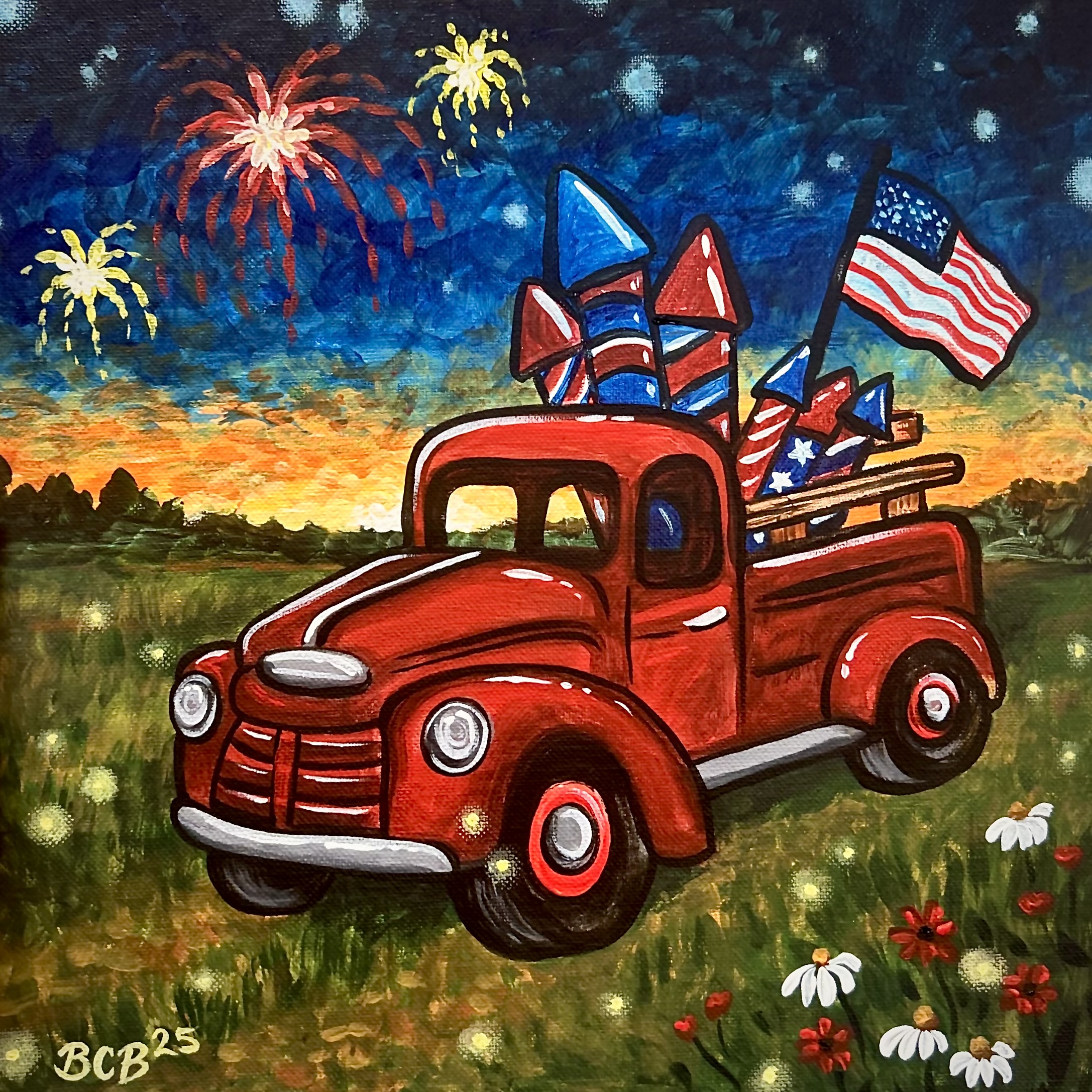 Truck-load of Fireworks