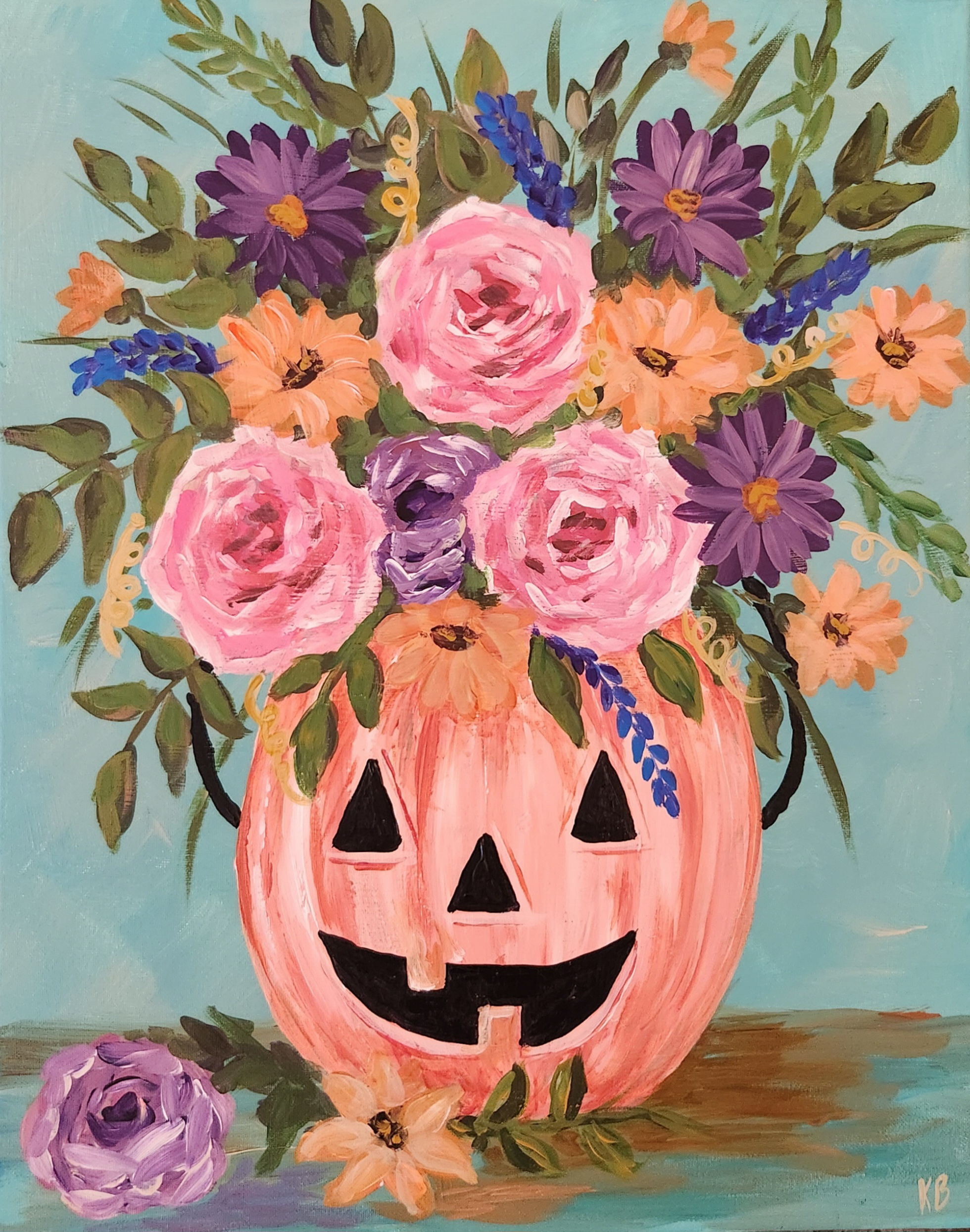 Pastel Pumpkin' Blooms FALL SNEAK PEEK