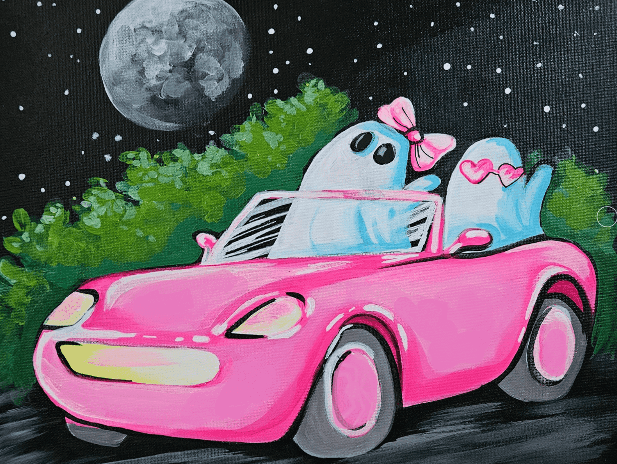 Get in Ghouls, We're Going Haunting!