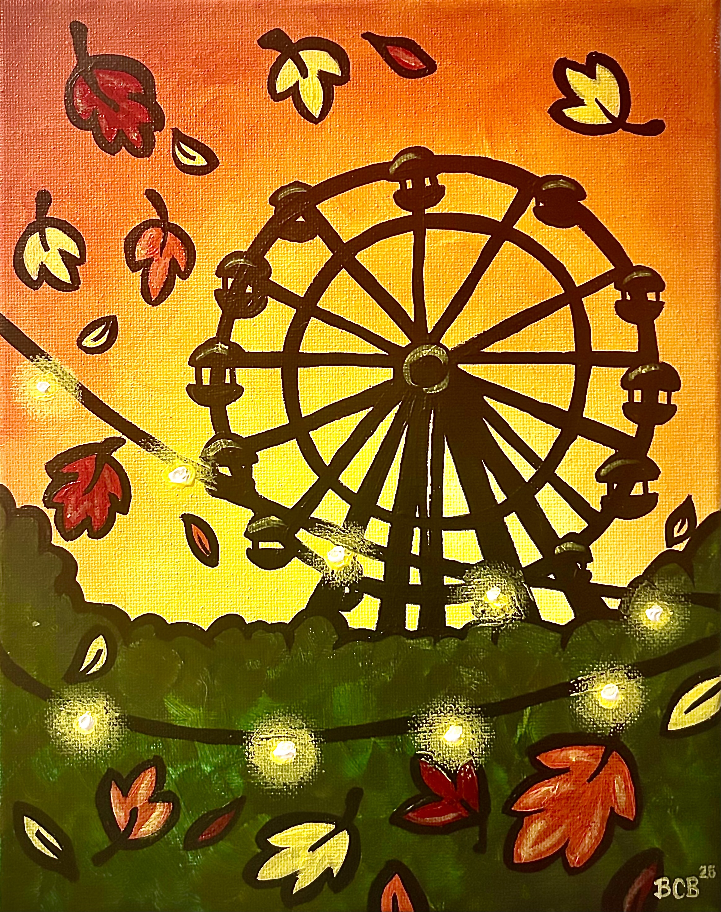 FALL FAIR FERRIS WHEEL