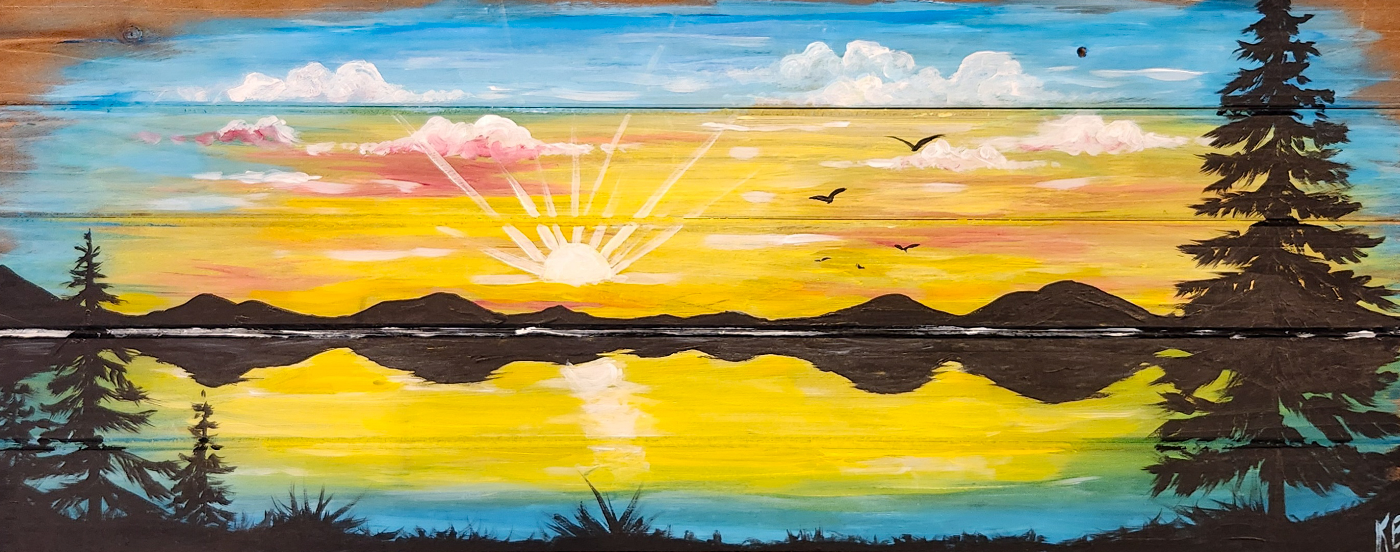 Reflections of a Painted Sky