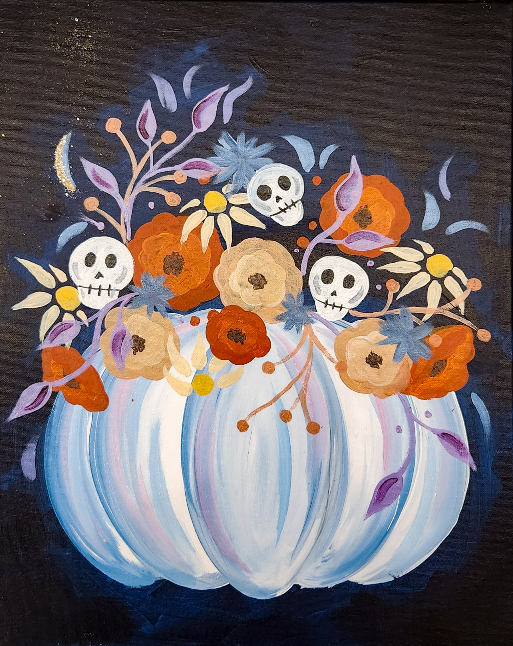 Spooky Chic Pumpkin