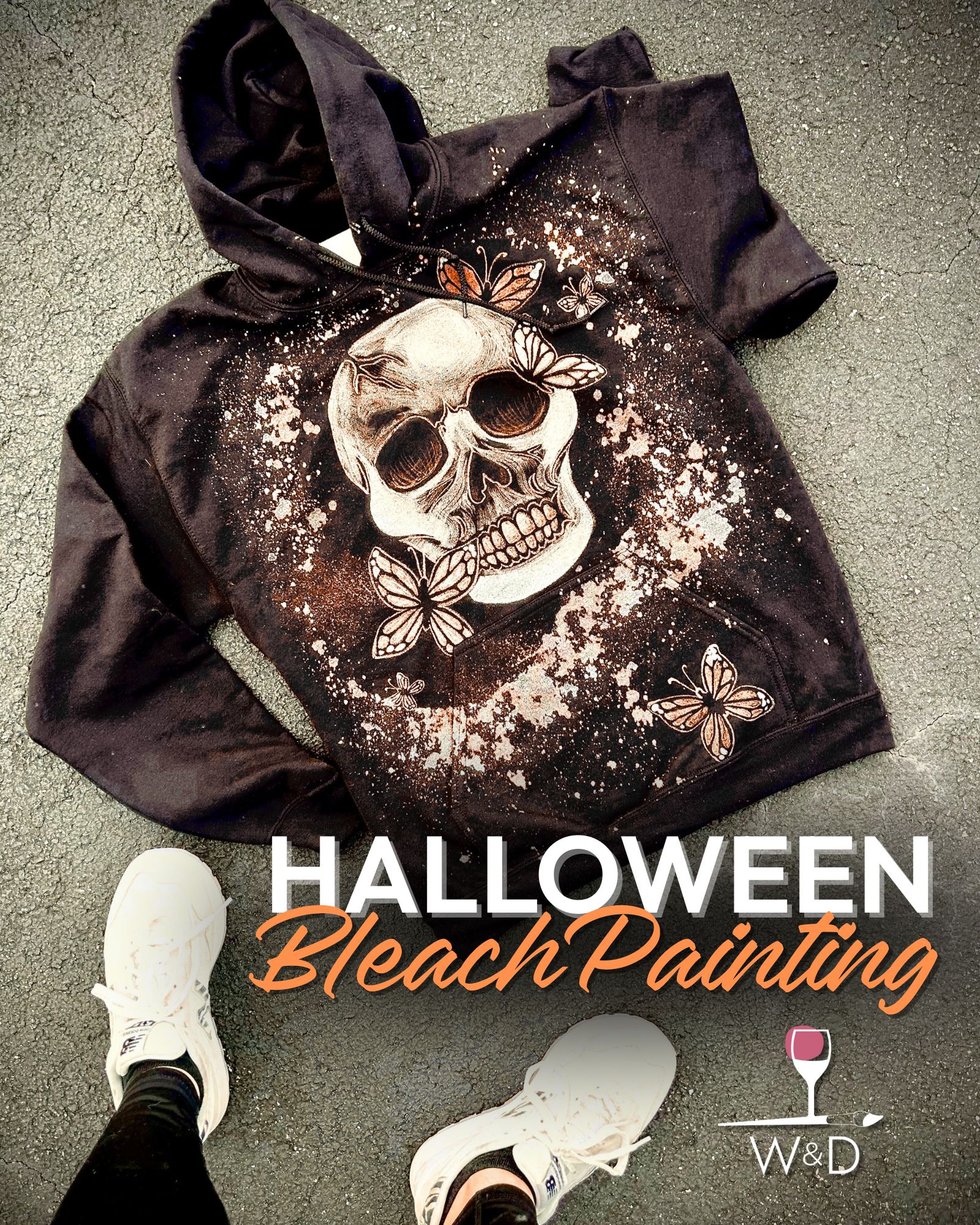 Bleach Sweatshirt Workshop
