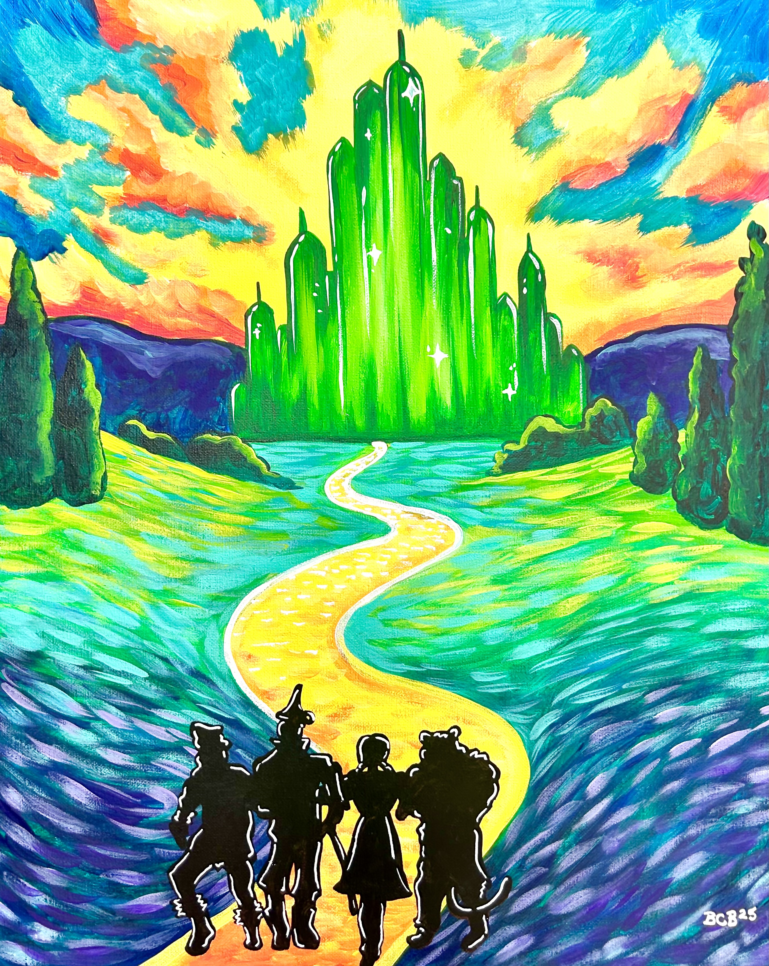 We are off to see the Oz Land - Painting