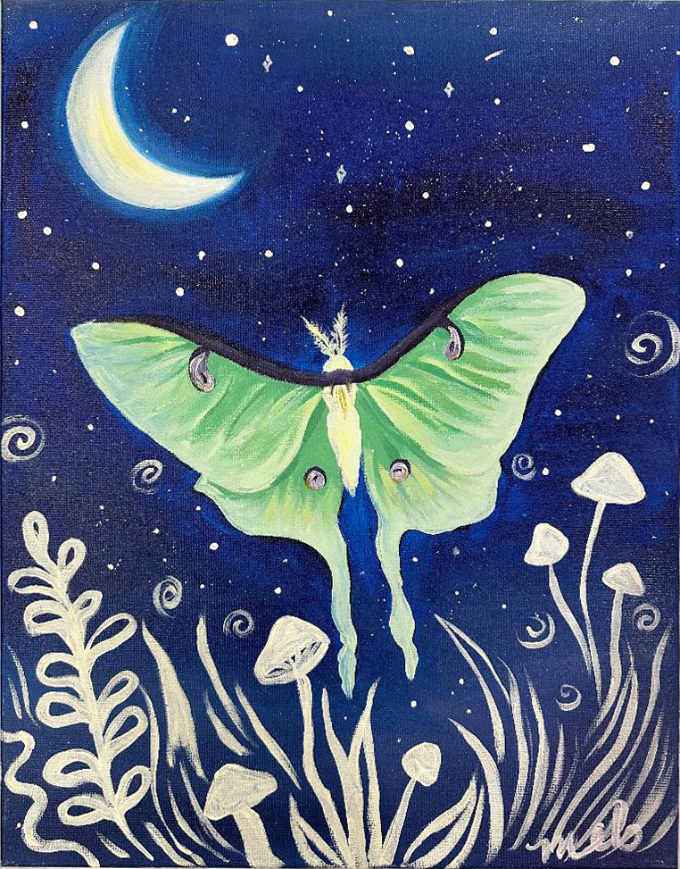 Luna Night Moth at Fishtowne Brew House!
