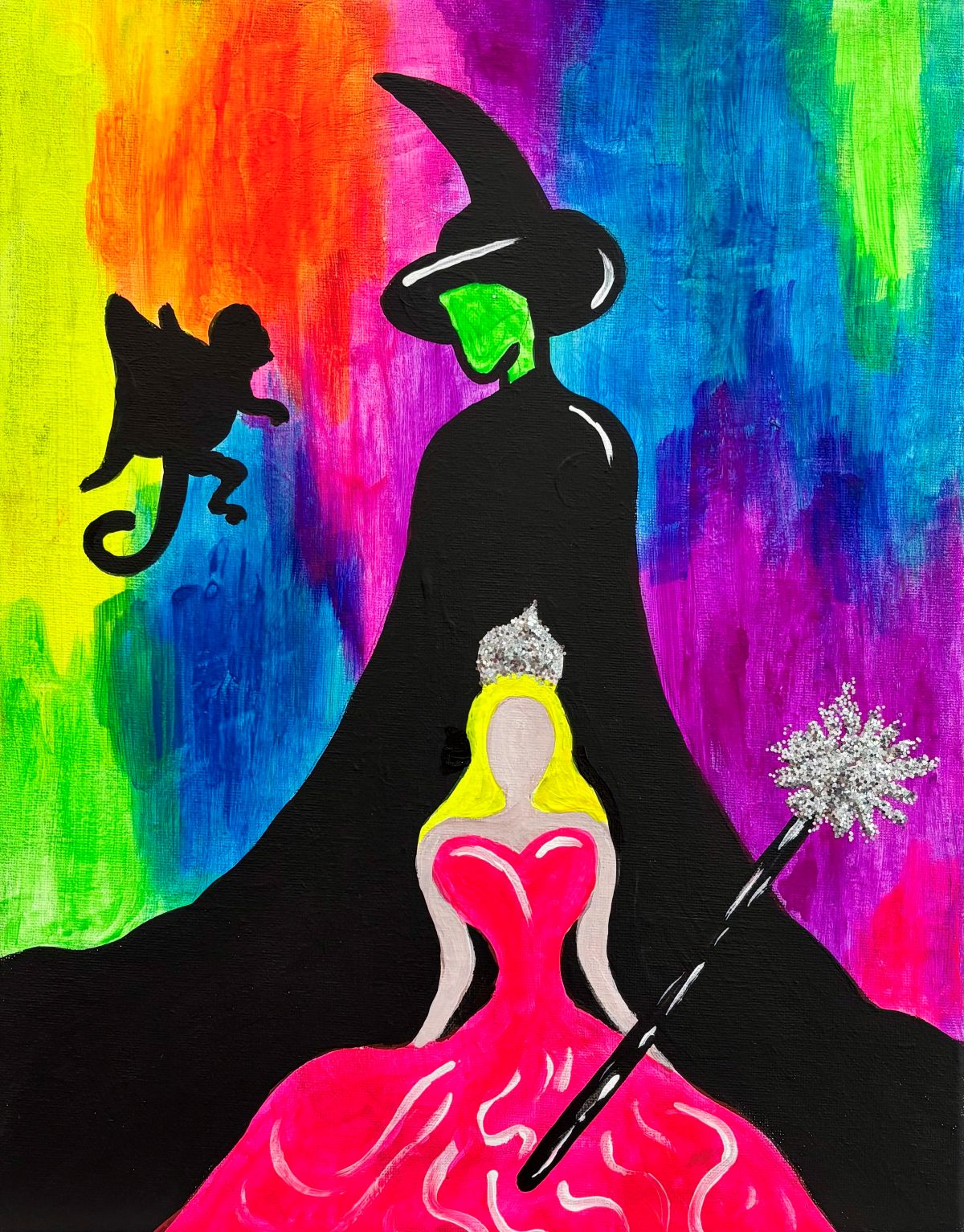 All Ages Wicked-Inspirect Blacklight Painting Event - BYOB and Free Parking