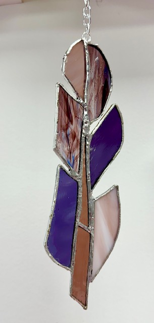 Stained Glass Feather Sun Catcher | 10% off beverages