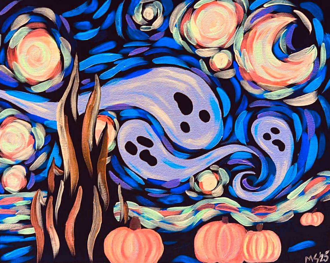 Ghosted & Grooving: Blacklight Hip Hop Night