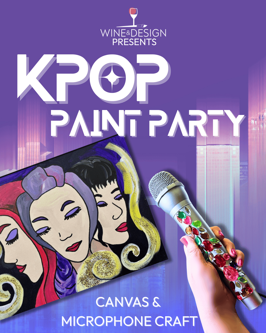 KPOP PAINT PARTY | GOLDEN GIRLS