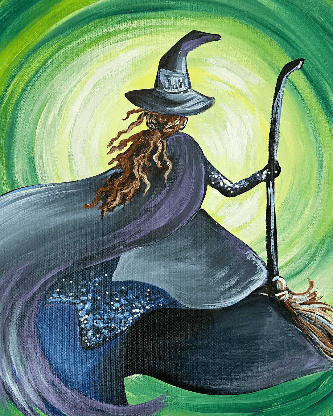 EMERALD CITY WITCH PAINT CLASS