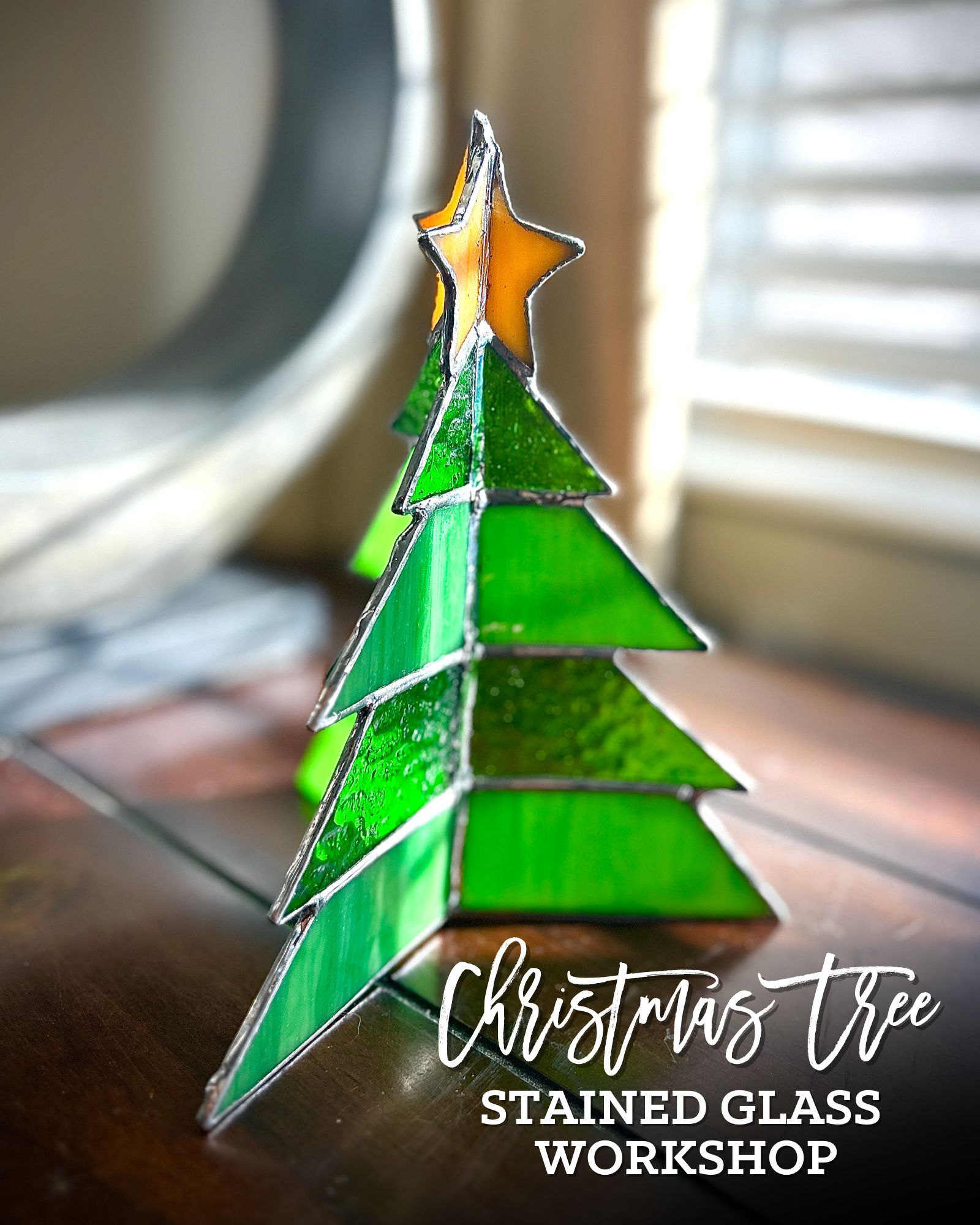 3D Stained Christmas Tree