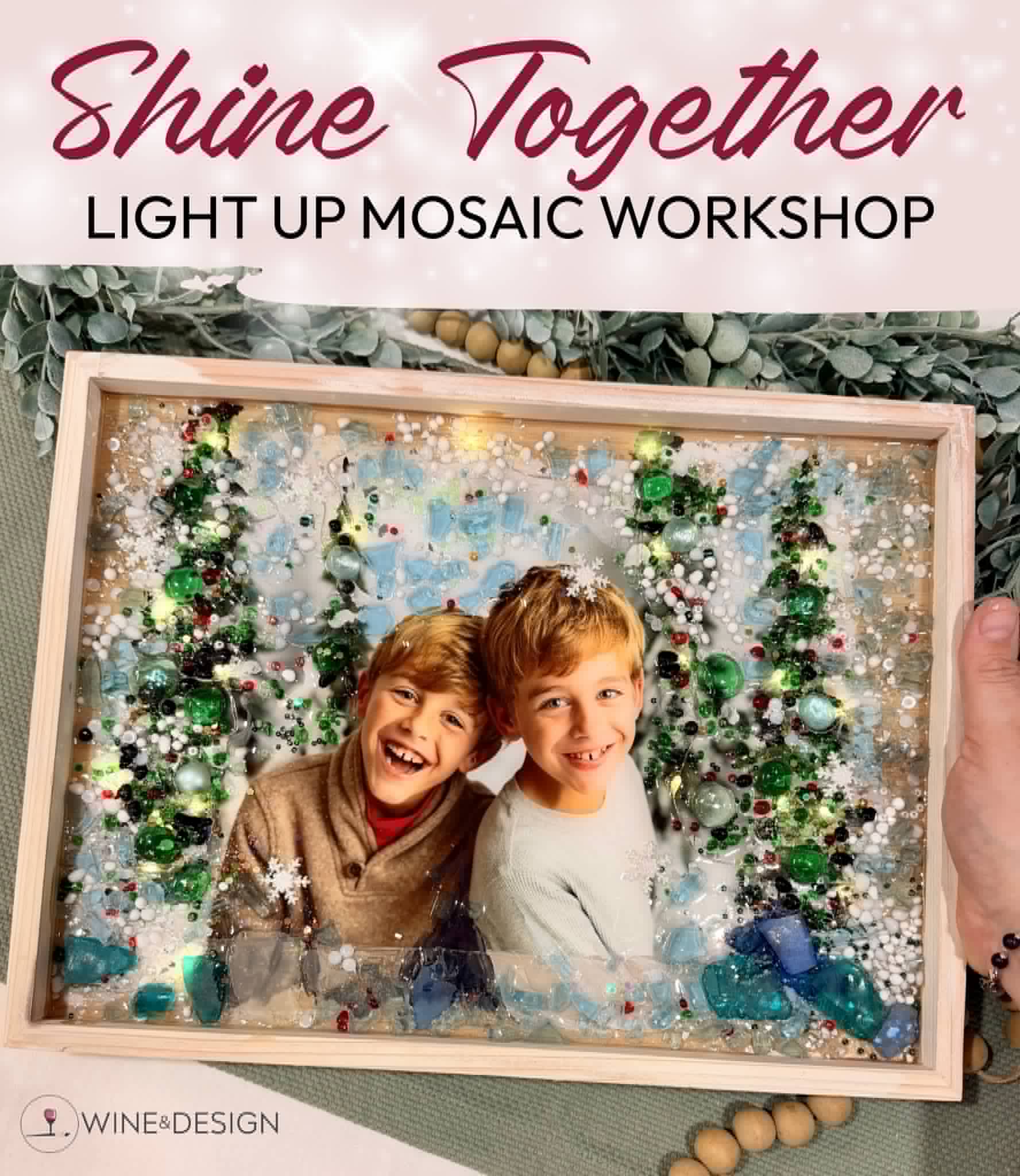 Shine Together Light Up Resin Mosaic