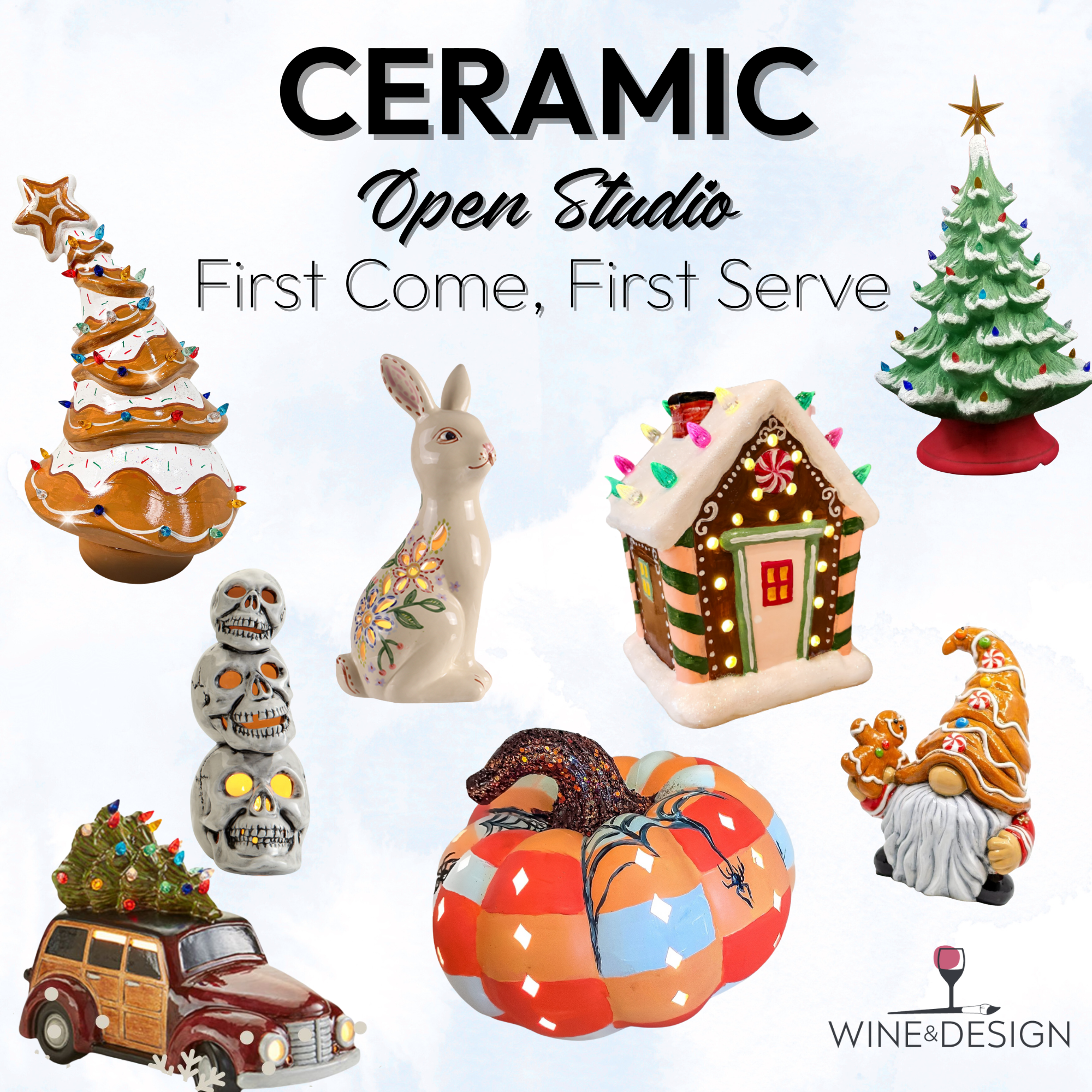 Ceramic Open Studio Night! Clear-Out Event!