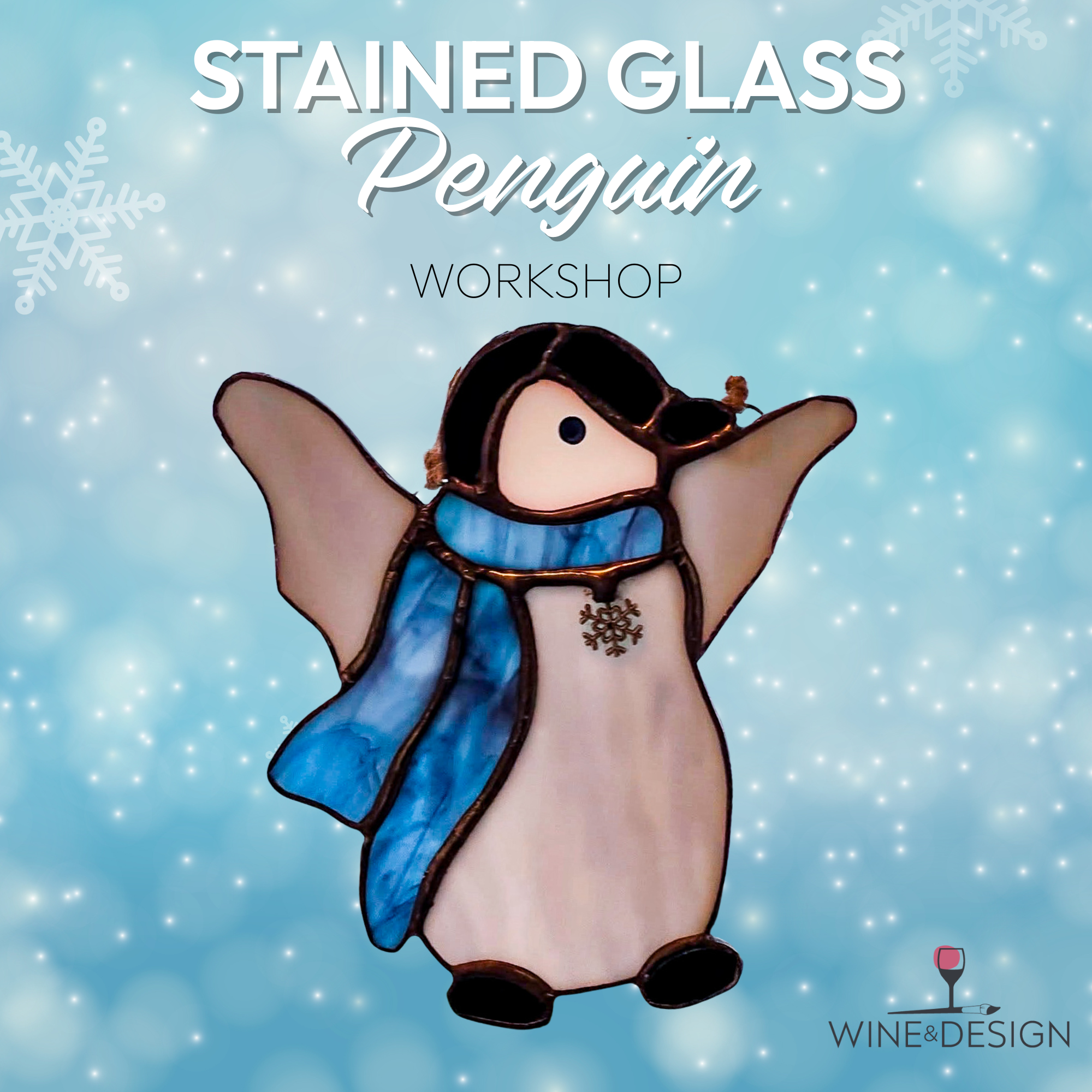 Stained Glass Penguin Workshop