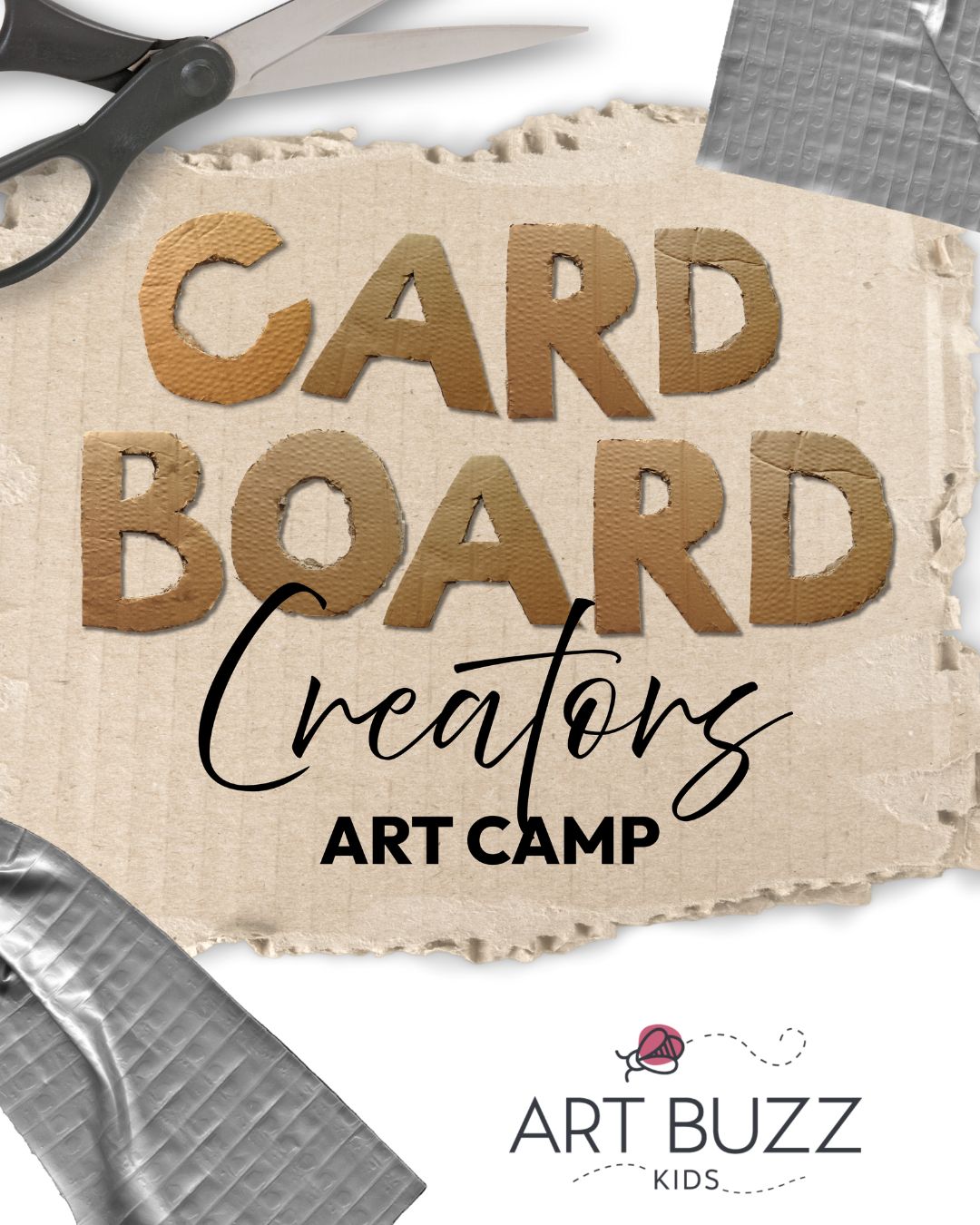Cardboard Creators: Art Buzz Kids Camp! Monday-Friday