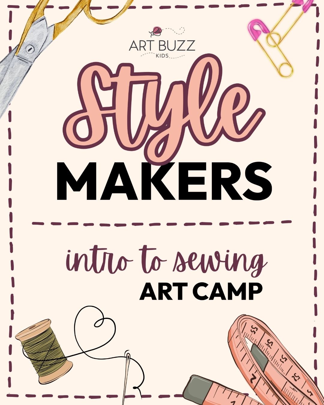 Style Makers: Art Buzz Kids Camp! Monday-Friday