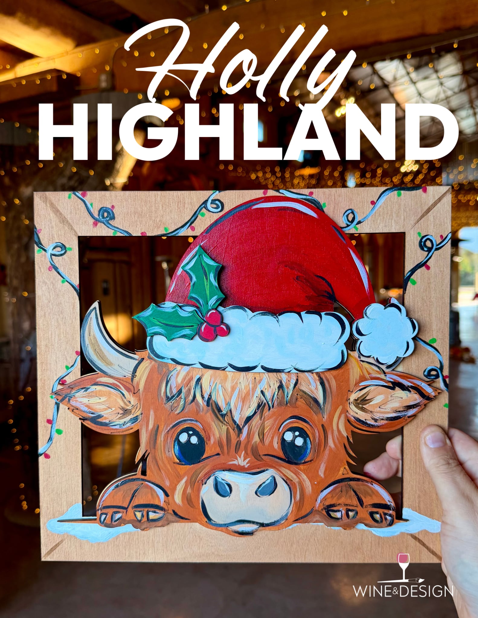 Cuddle & Paint with a MINI HIGHLAND COW!