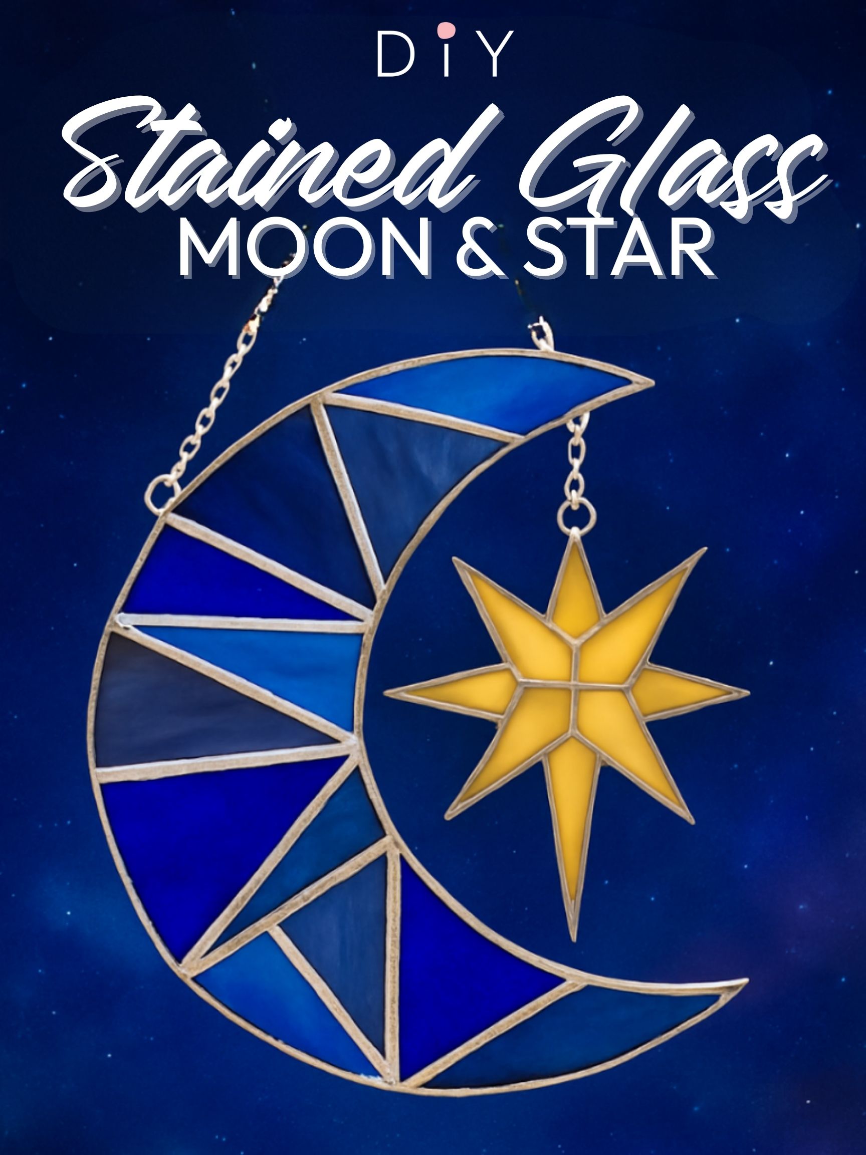 SOLD OUT! Written in the Stars: Stained Glass Moon & Star Workshop