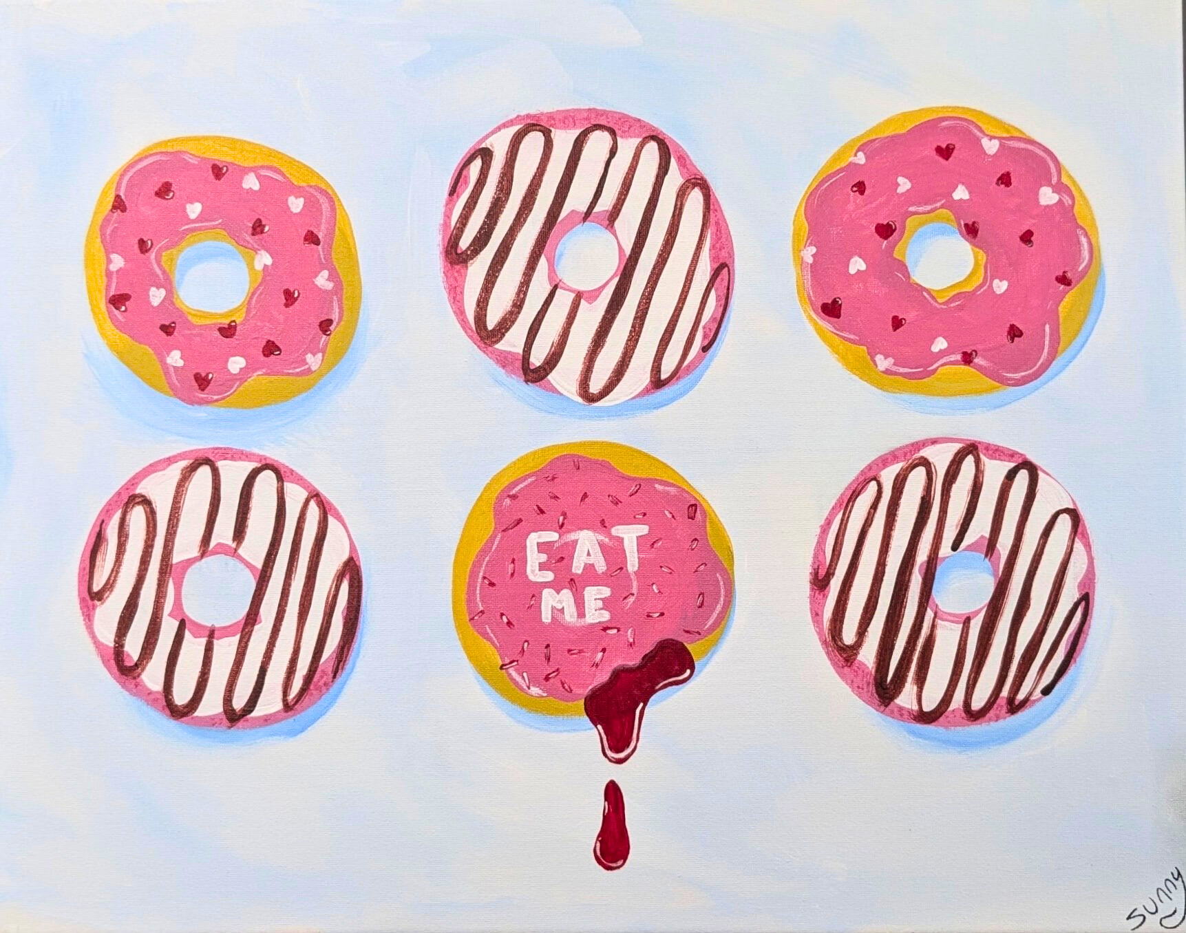 All Ages Painting Event - Valentine's Donuts - BYOB and Free Parking