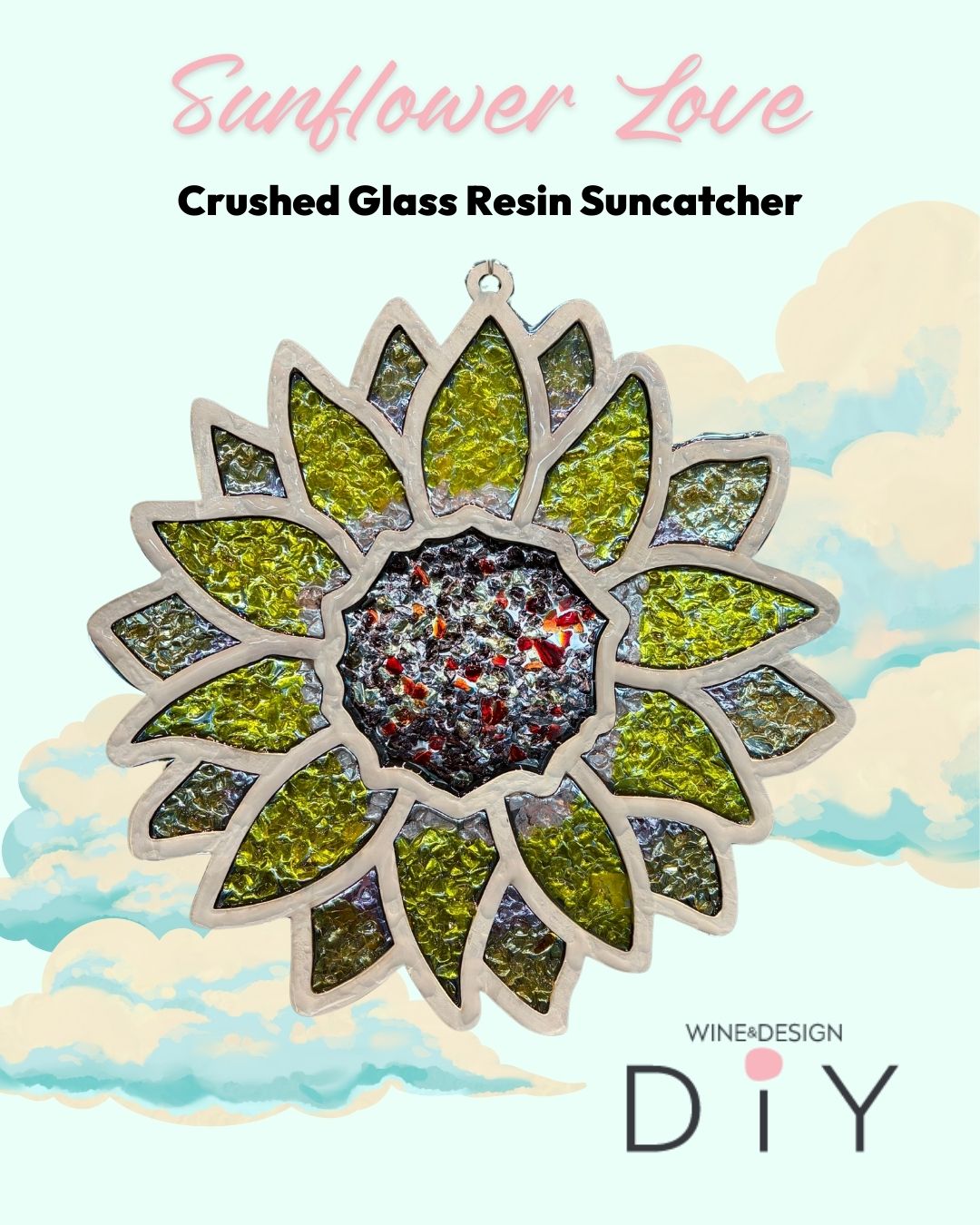 Carlstadt Library Sunflower Suncatchers