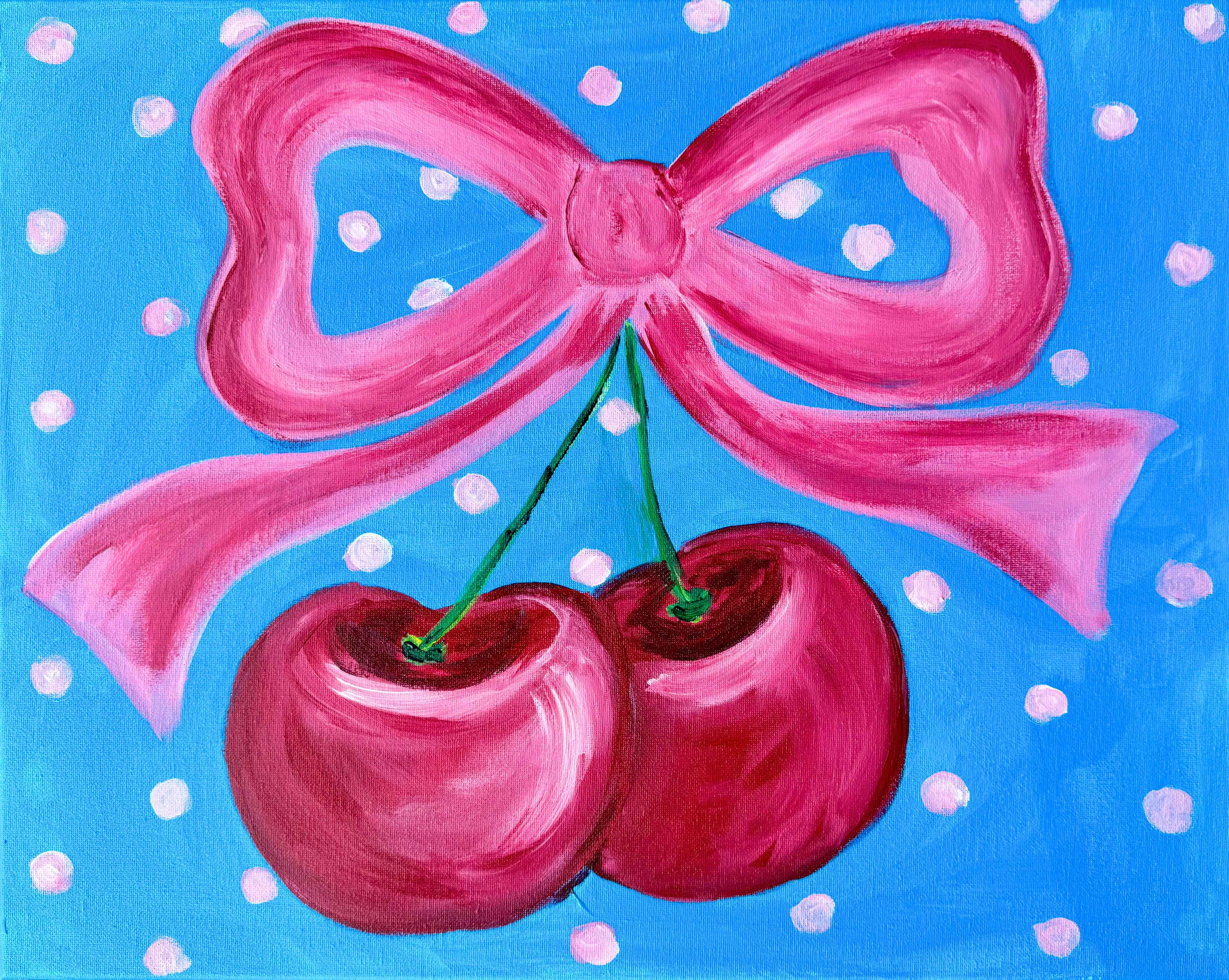 $30 Thursday - Sip & Paint Sweet as a Cherry - BYOB and Free Parking