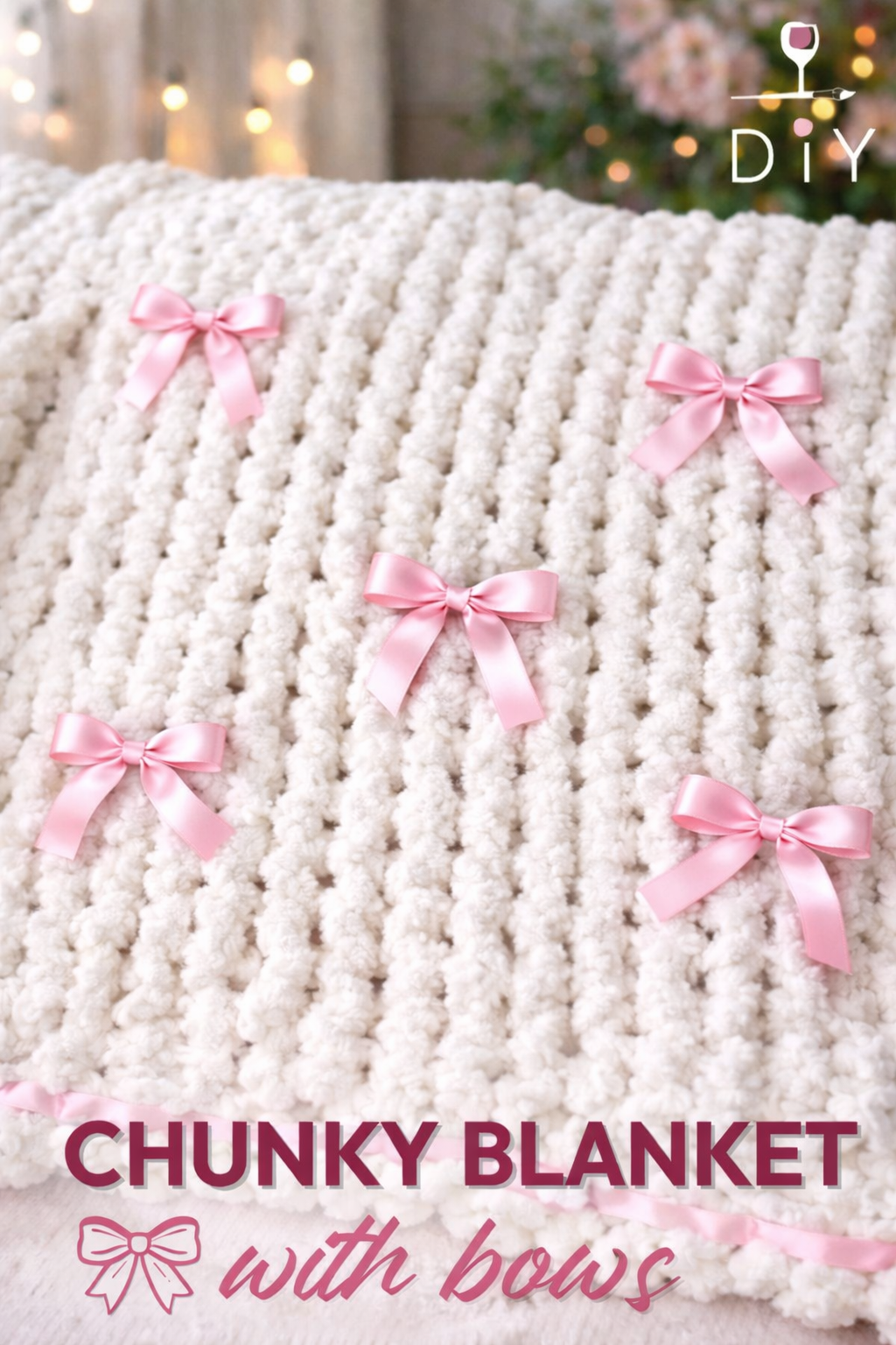 6 TICKETS LEFT! Chunky Blanket With Bows Workshop *3 hours*