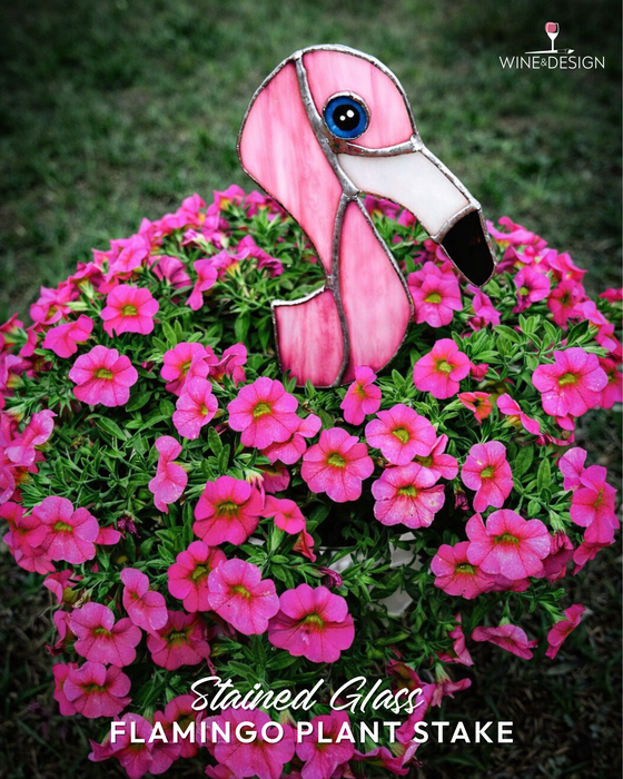 Makers Morning: Flamingo Plant Stake