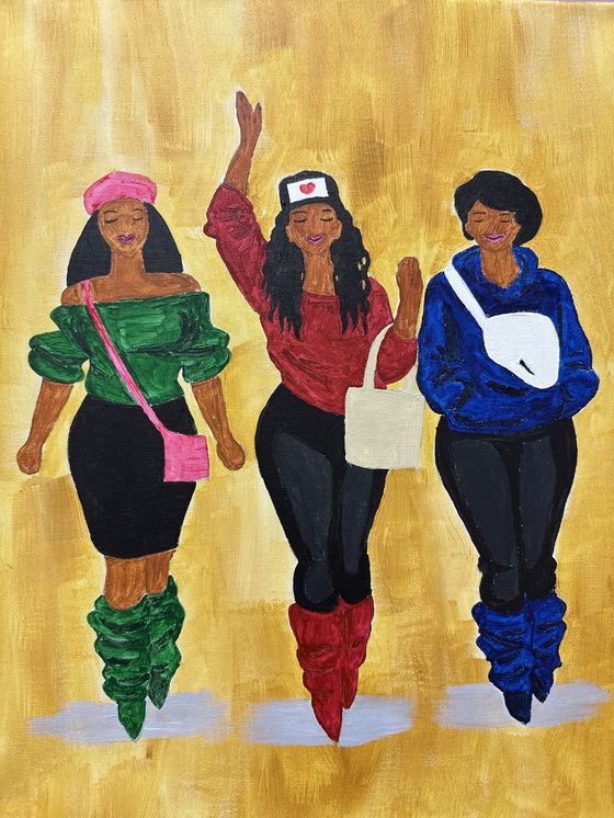 Dance & Paint Series - She Walks In Power - Hip Hop Music Night