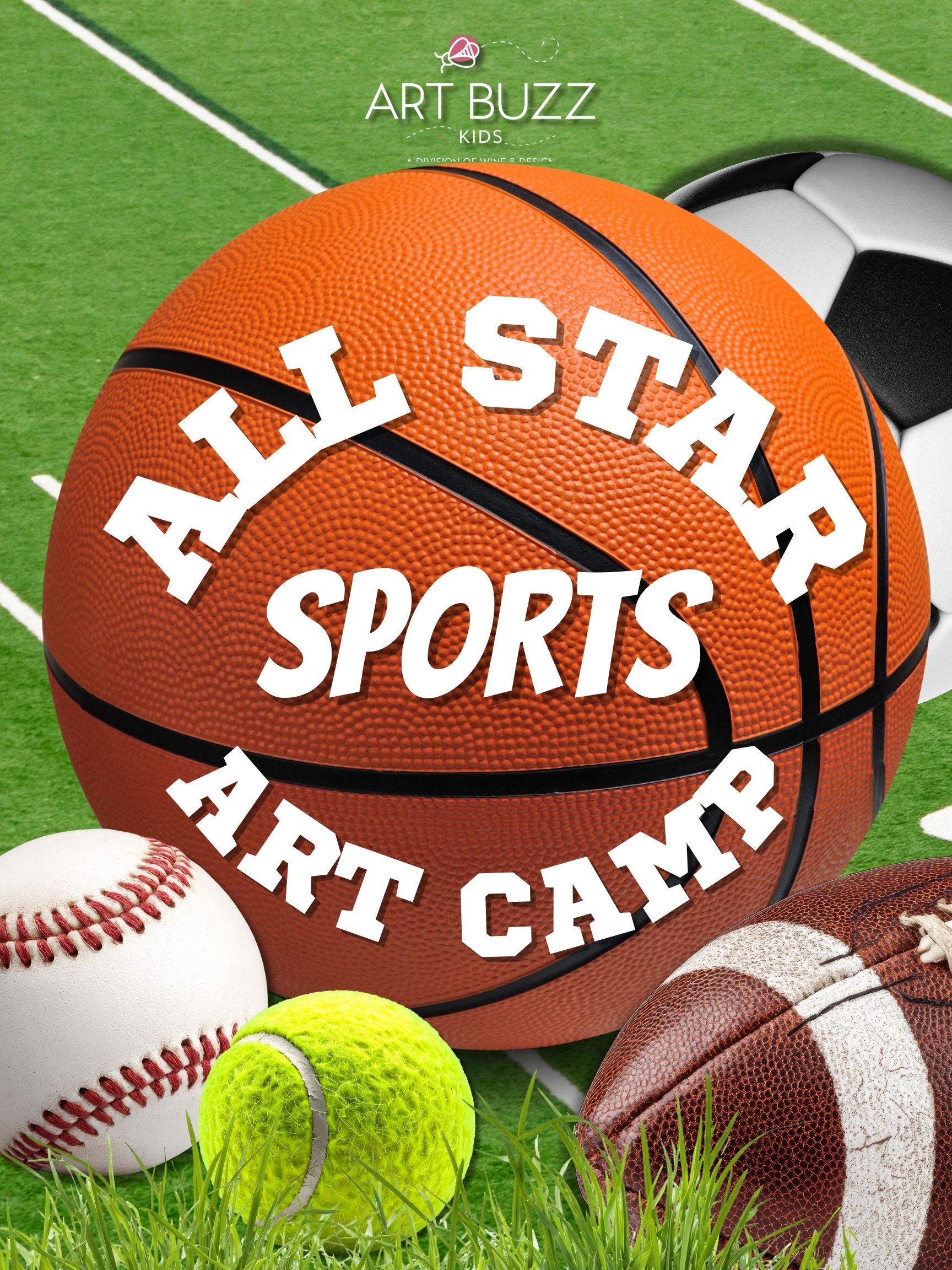 8 SPOTS LEFT: All-Star Sports Mini Art Camp