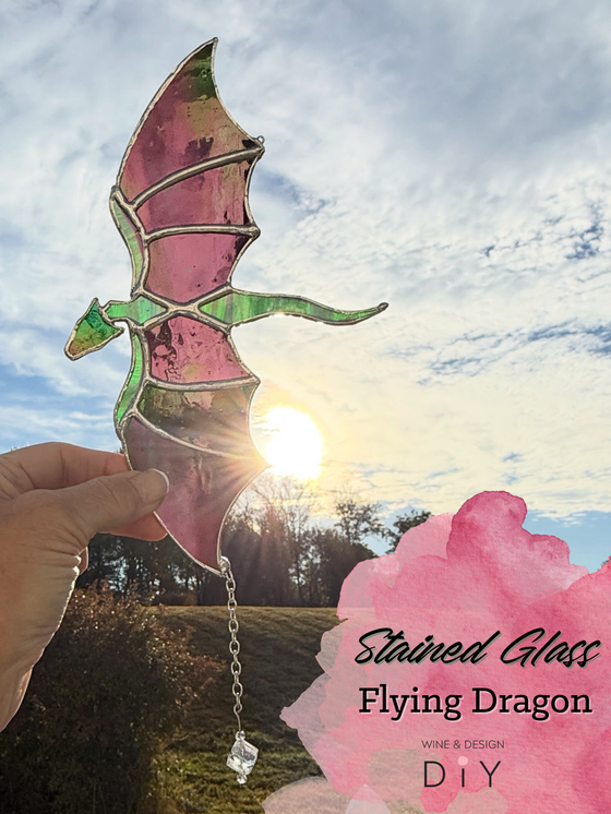 Stained Glass Dragon Workshop -Choose your wing & body color! 