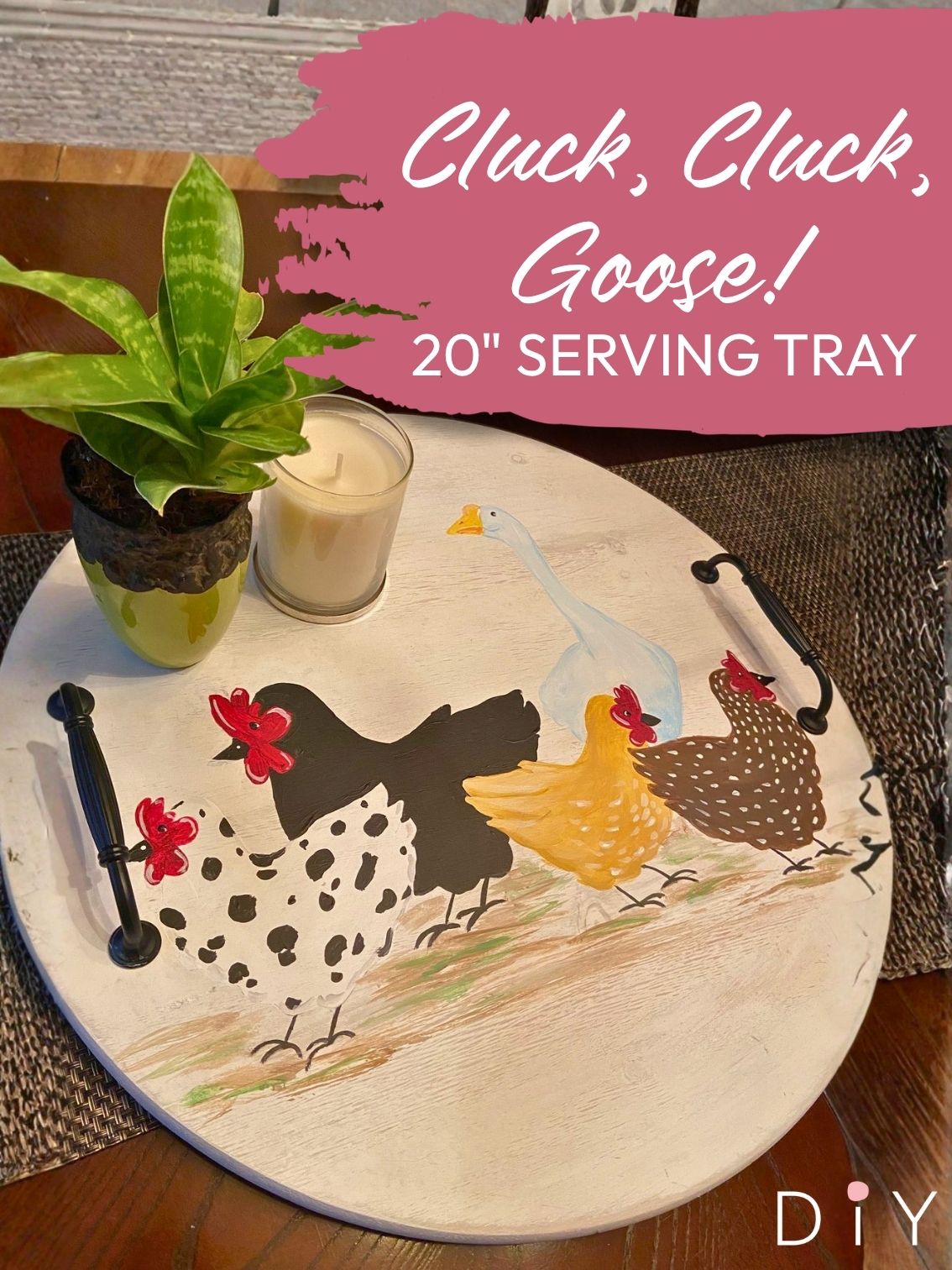 Resin Workshop: Cluck, Cluck, Goose! Serving Board