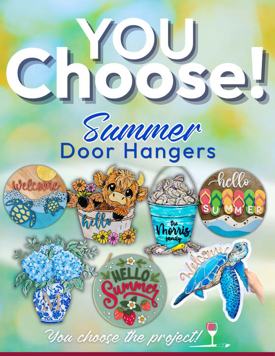 You Choose! Summer Door Hangers