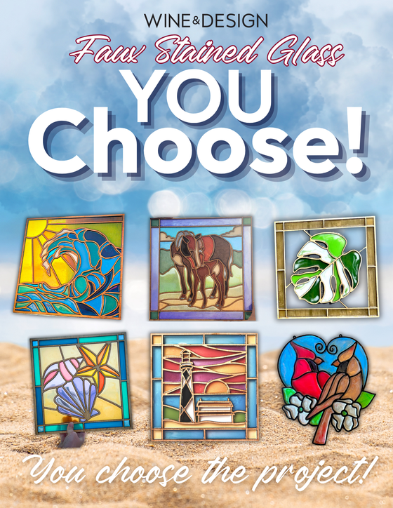 You Choose! Summer Faux Stained Glass