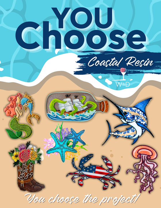 You Choose! Summer Resin Workshops