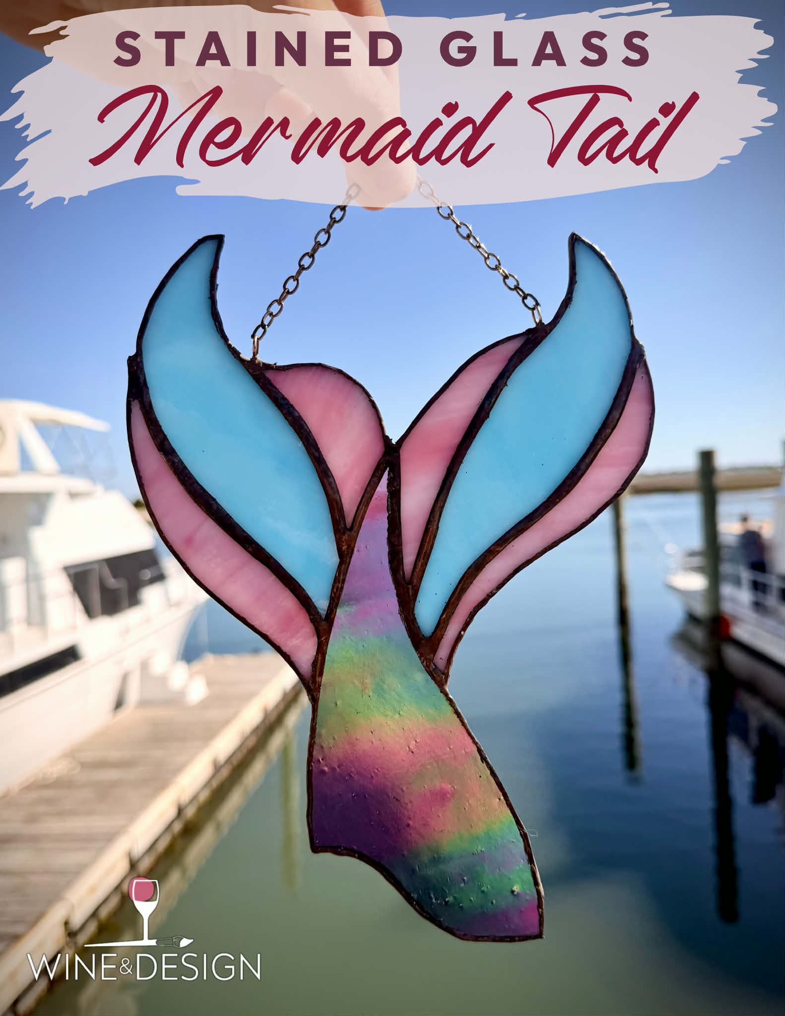 *NEW* Stained Glass Mermaid Tail Workshop