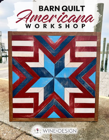 18" Americana Barn Quilt Workshop
