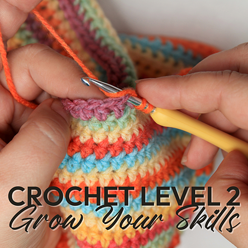 CROCHET LEVEL 2 (3-Week <em>Class</em> Series)