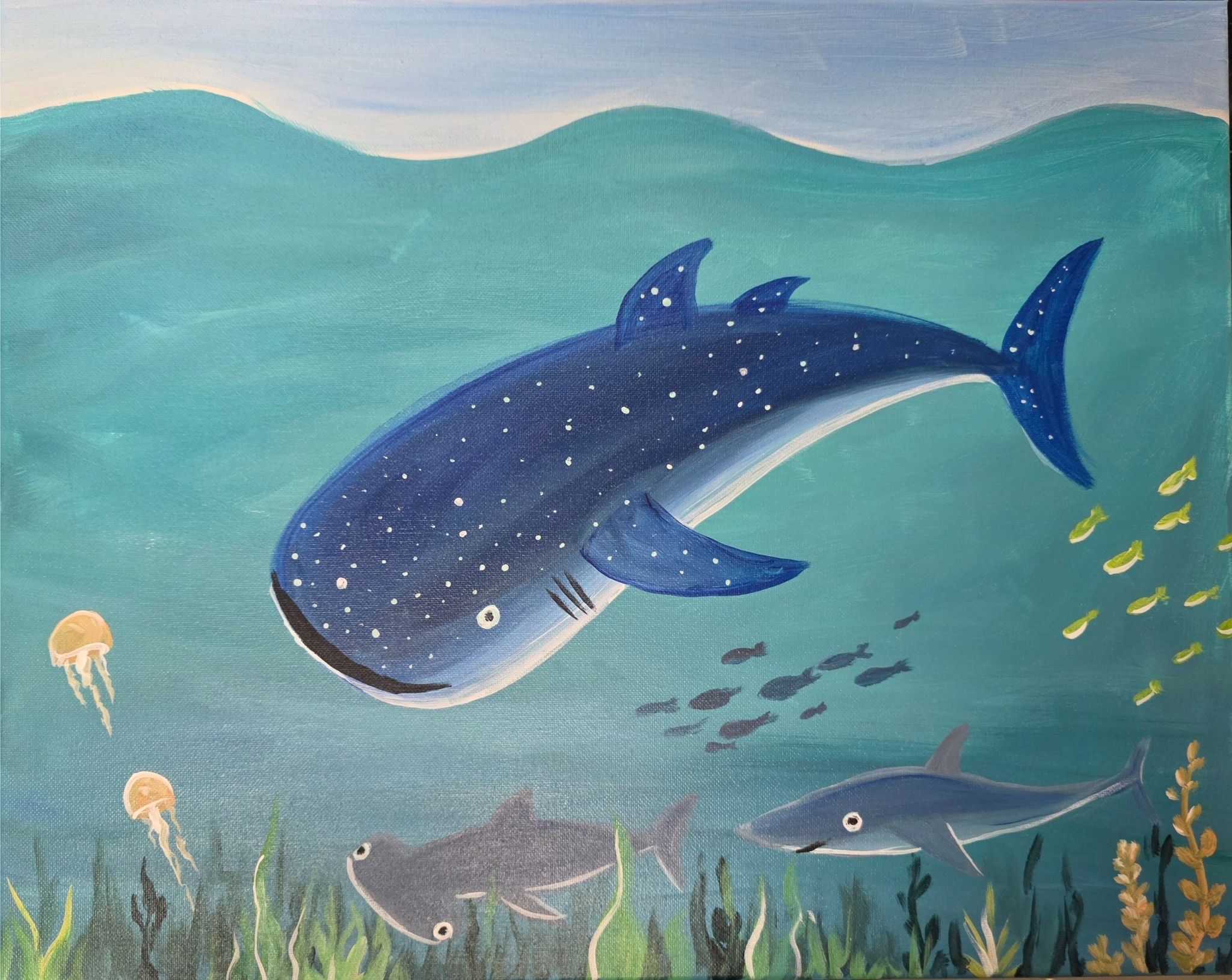 Shark Week Daily Art Camp: Whale Shark