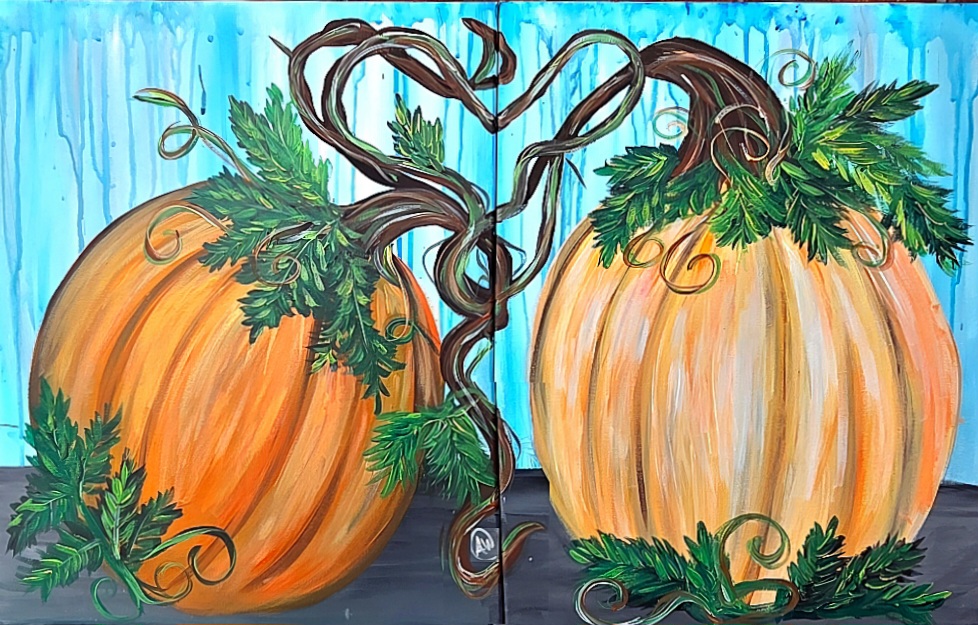 Gourd-Geous Together Date Night Canvas *one ticket is for two creators*