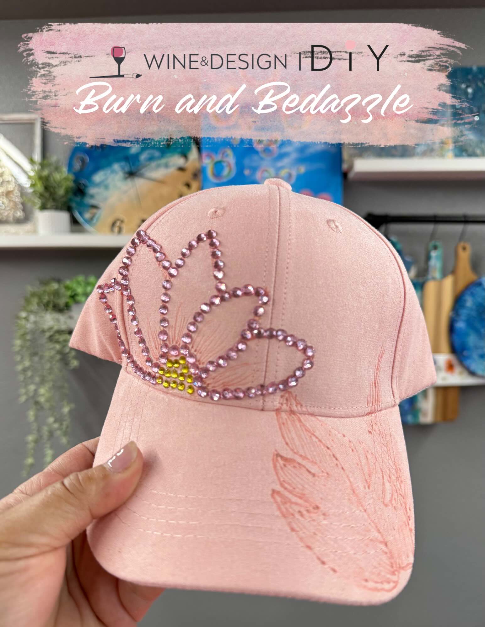 Burn and Bedazzle Hat 