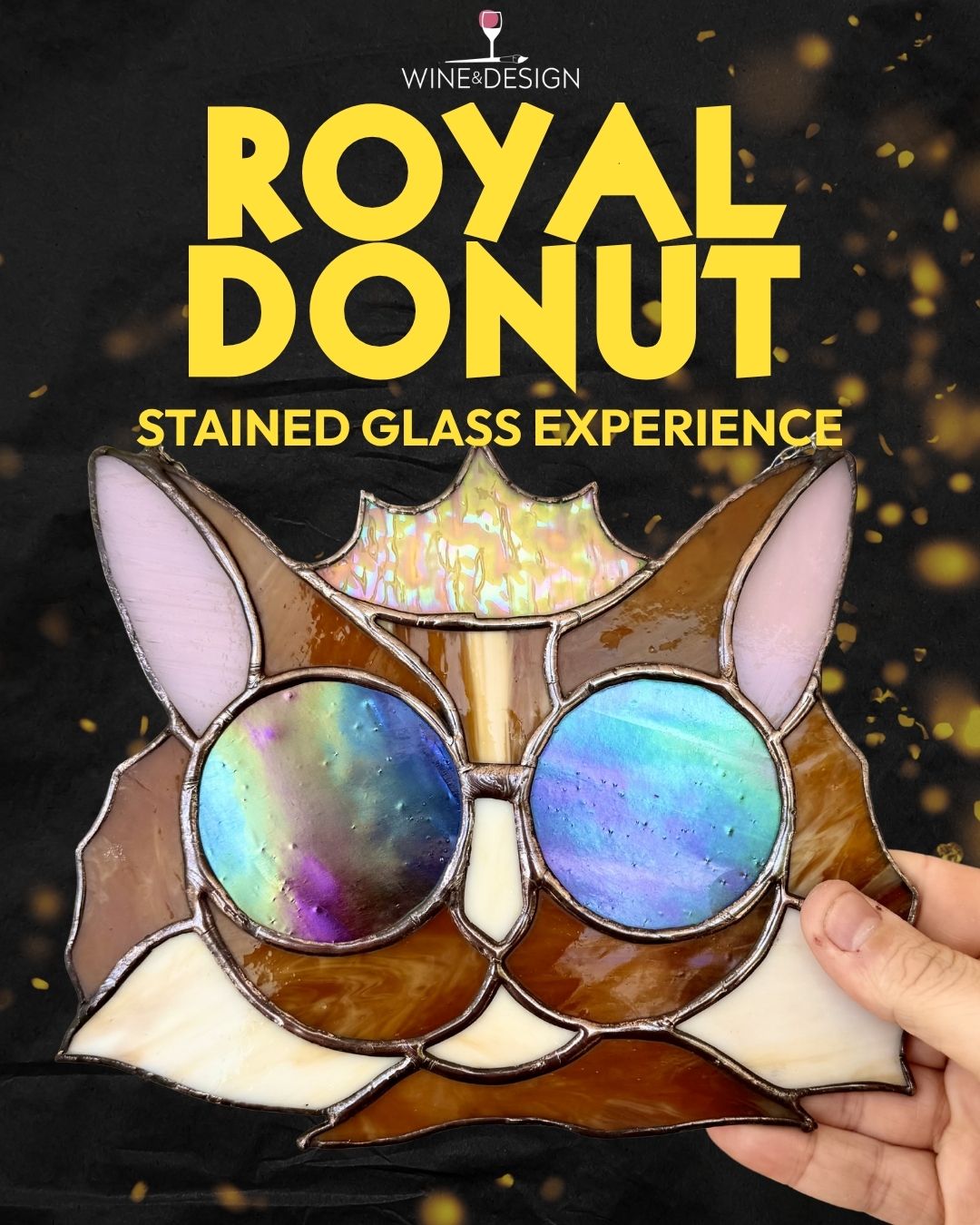 Stained Glass Workshop: Royal Donut