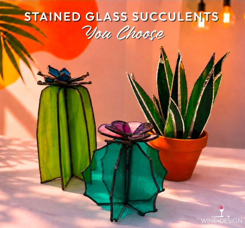 Choose Your Own Succulent Stained Glass Workshop